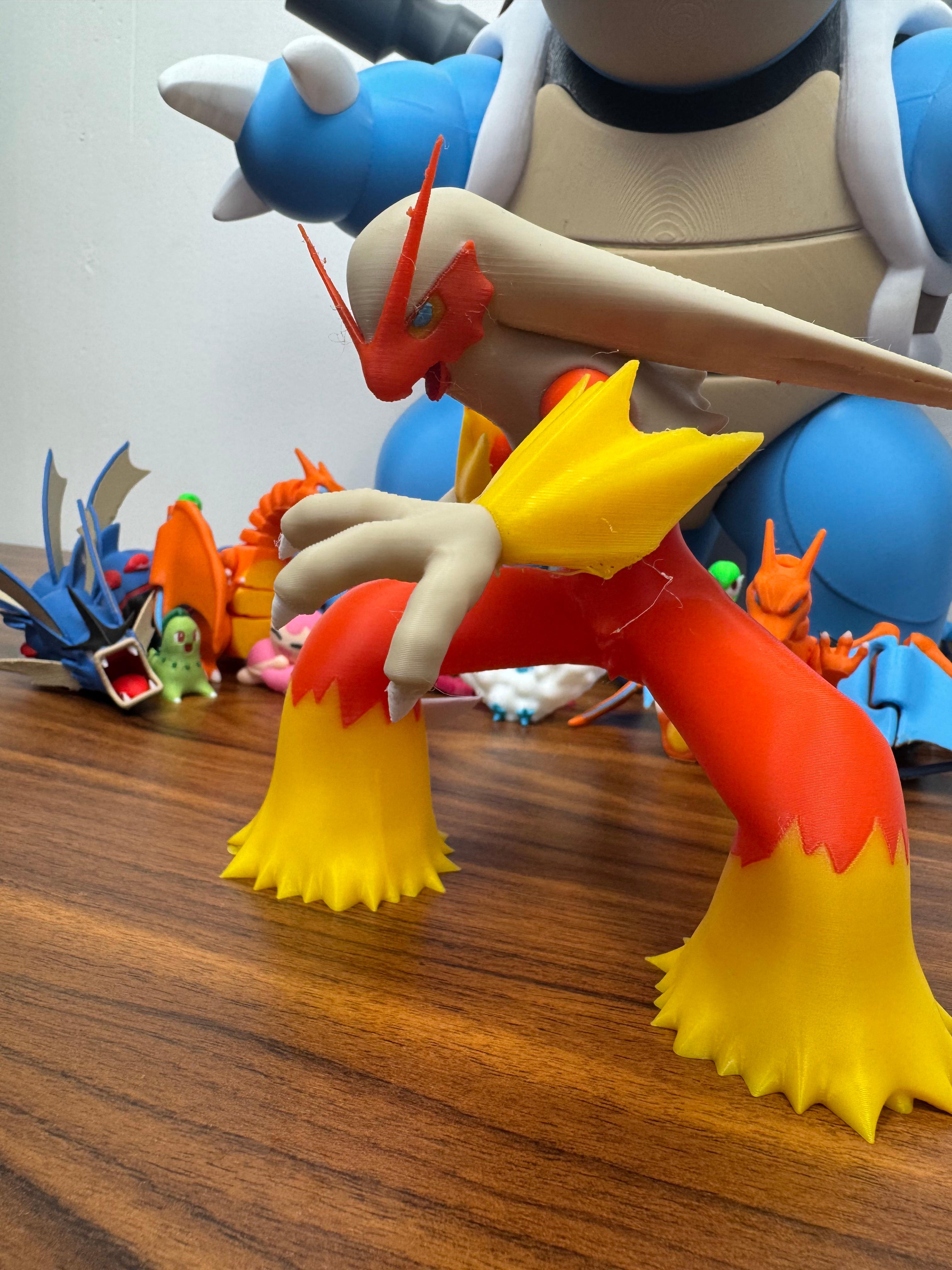 Blaziken Pokemon (3MF included) 3d model