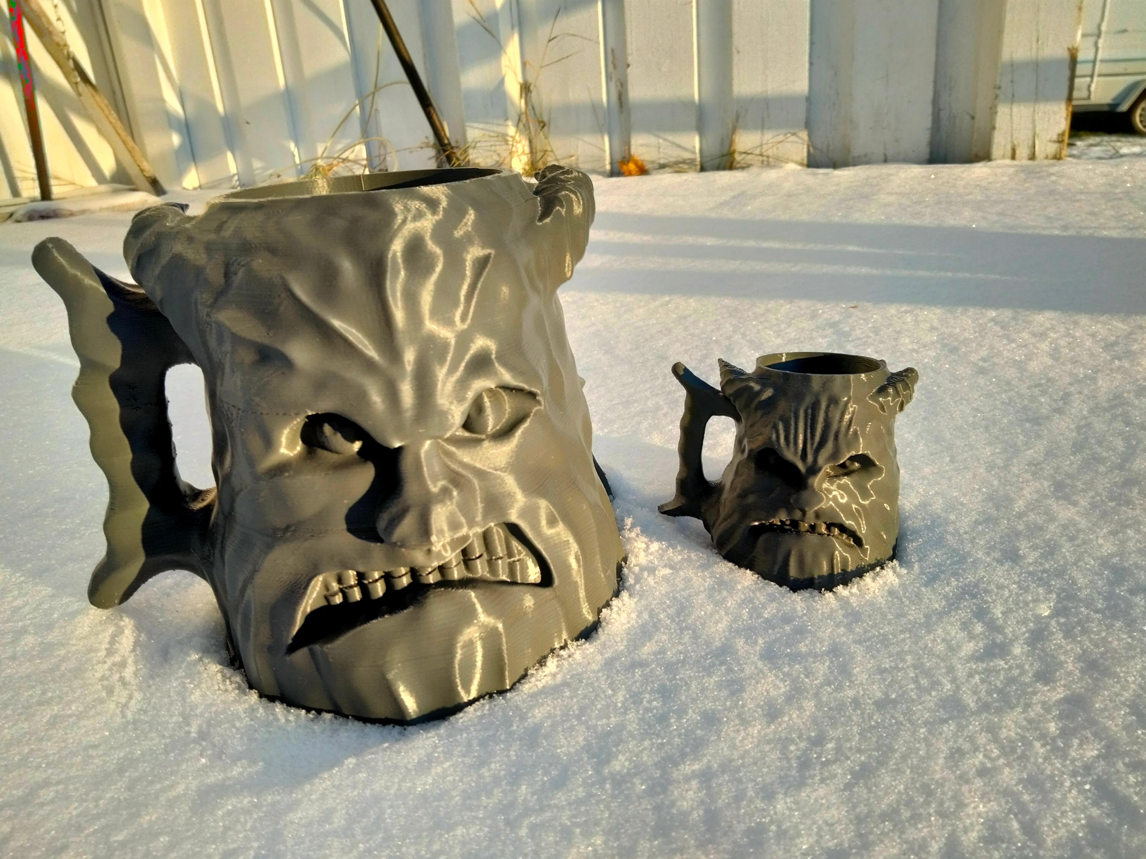 Angry Troll Norsk Tool Mug 3d model