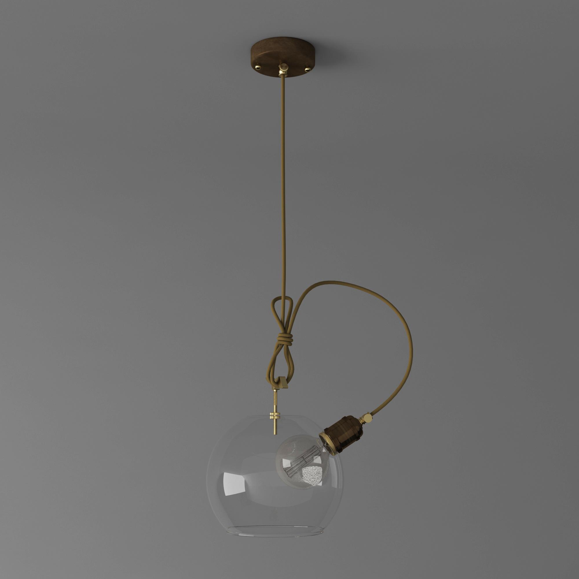 Glass lamp, SKU. 465 by Pikartlight 3d model