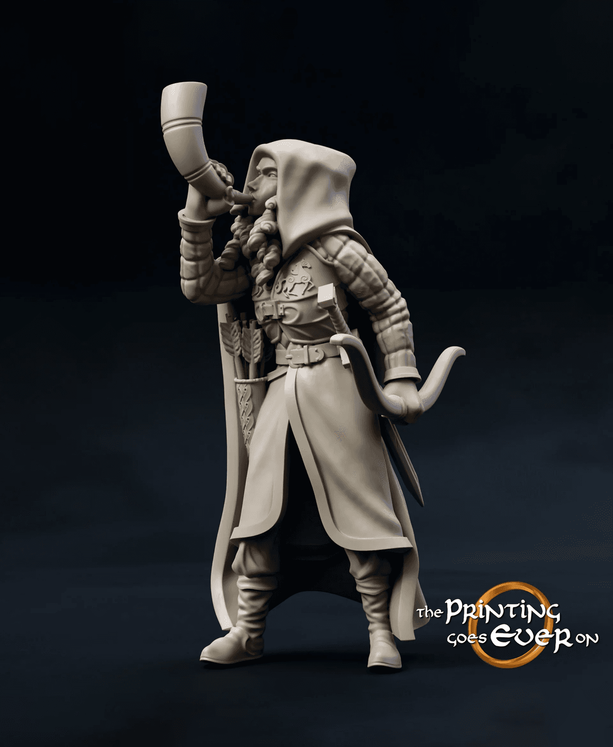 Ridermercia Skirmisher - On Foot and Mounted 3d model