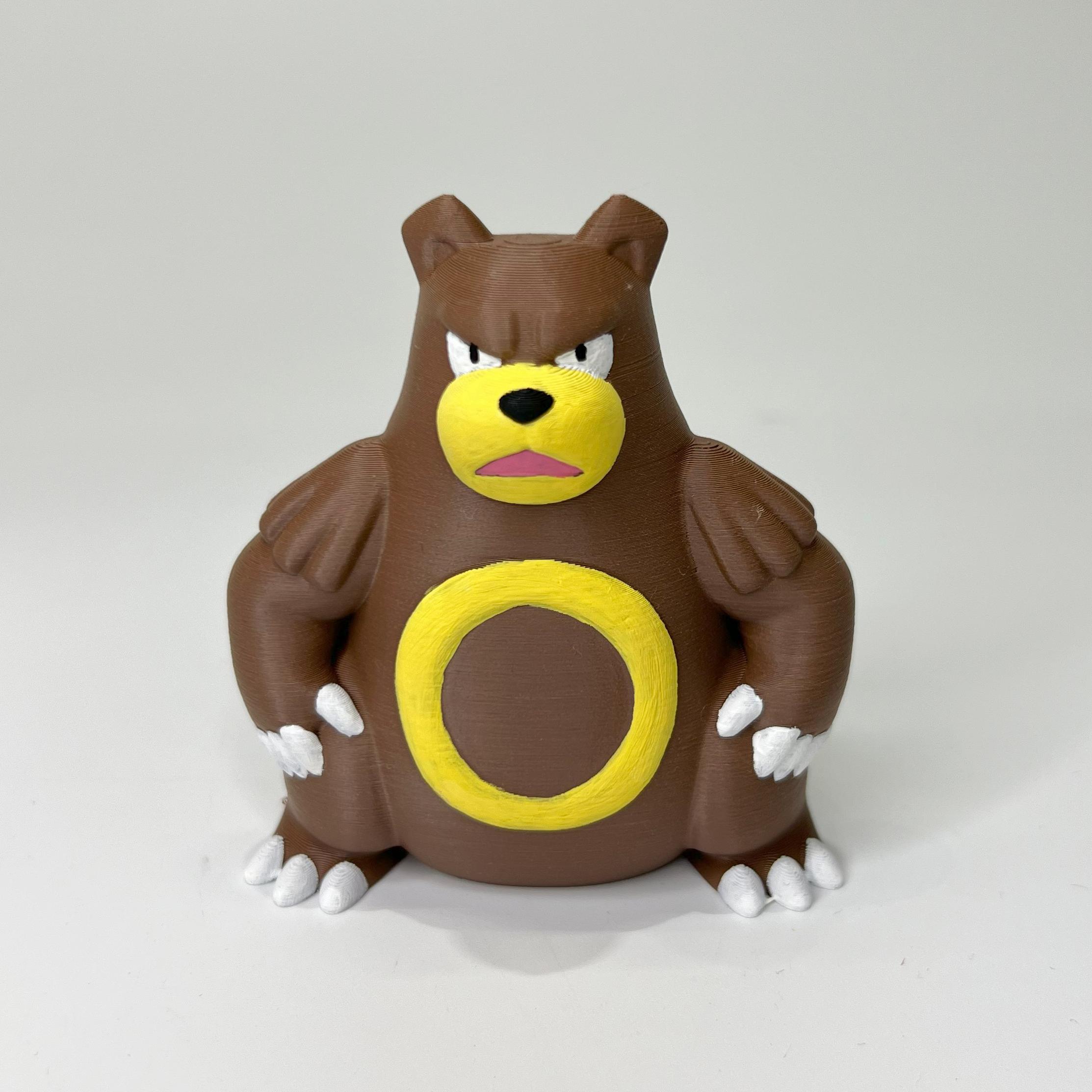 Ursaring (Easy Print No Supports) 3d model