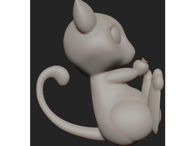 Pokemon- Mew's berry 3d model