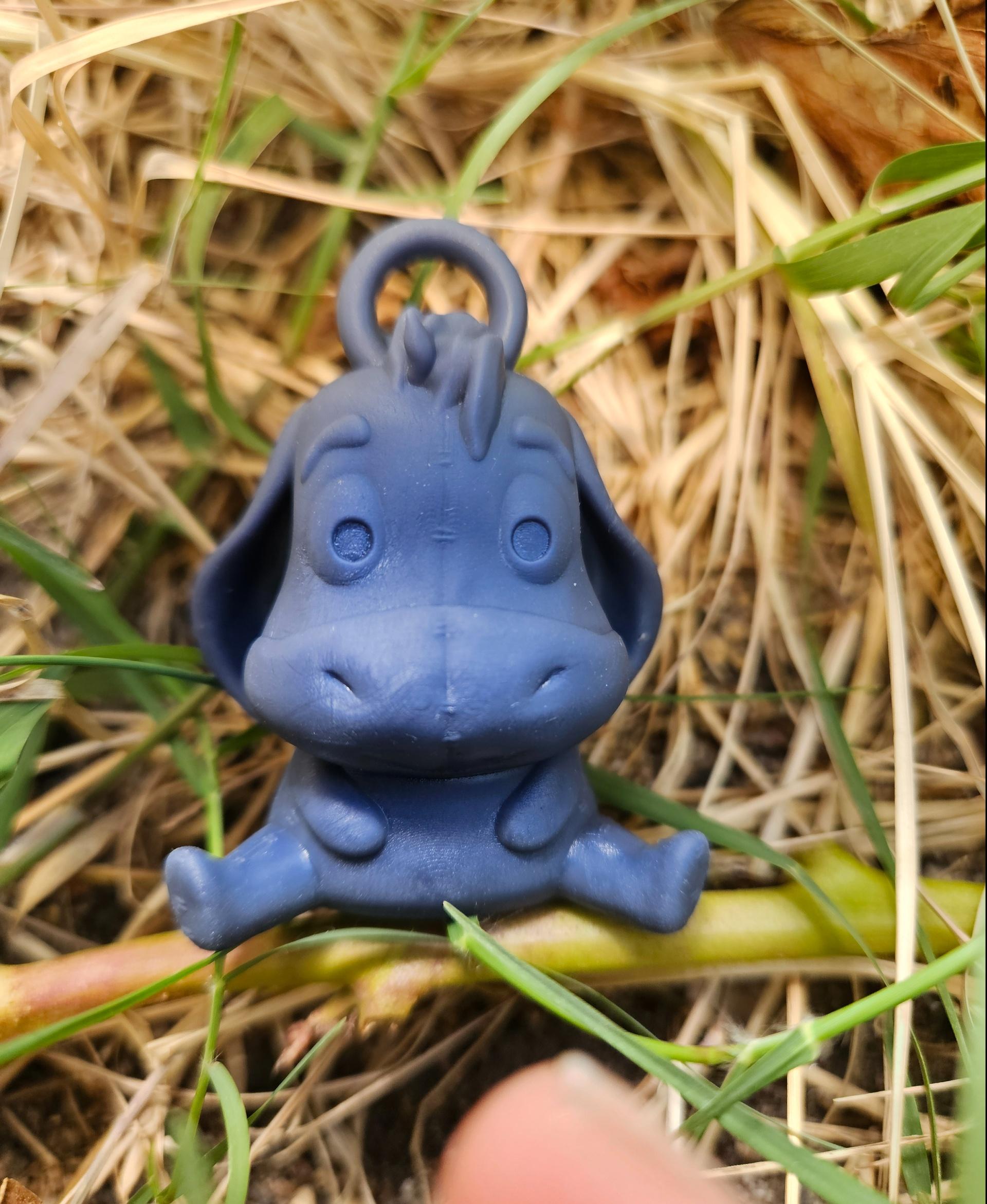 Eeyore Ornament  - A little wonky donkey printed half size. Love the way it came out  - 3d model