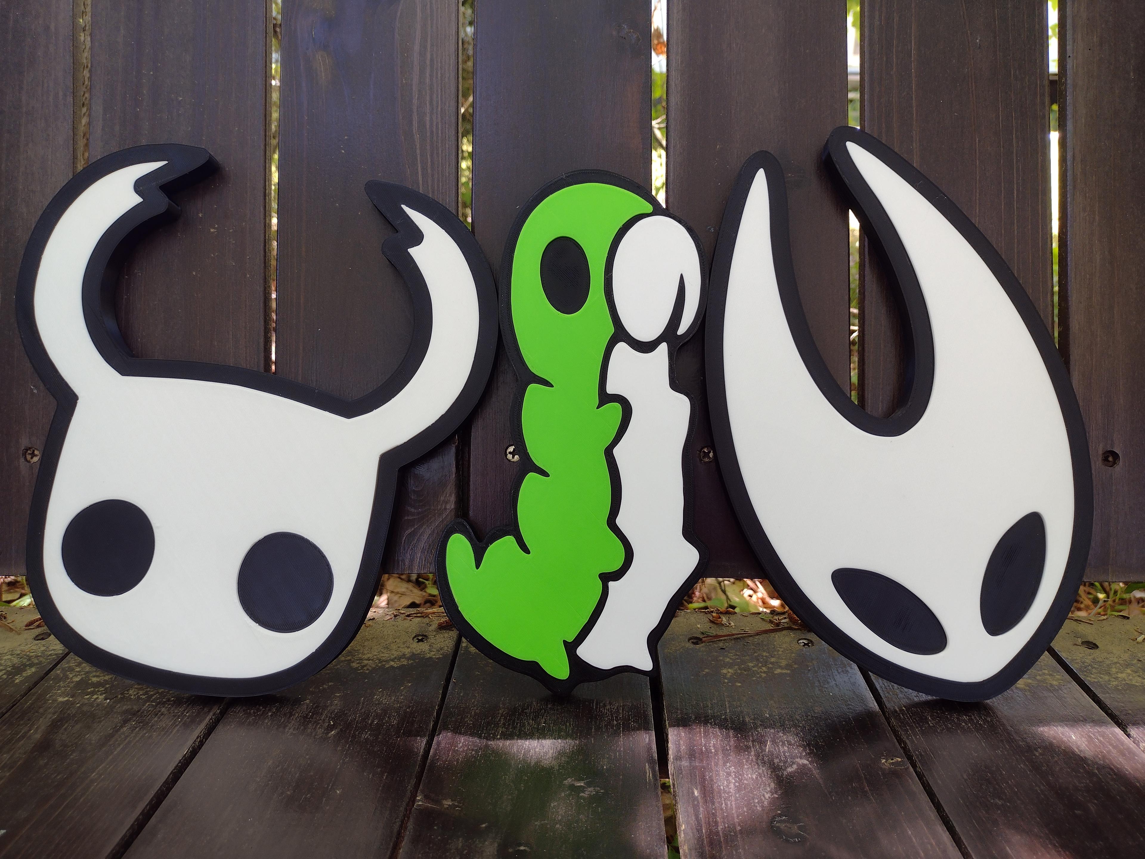 Grub from Hollow Knight Sign Wall Art 3d model