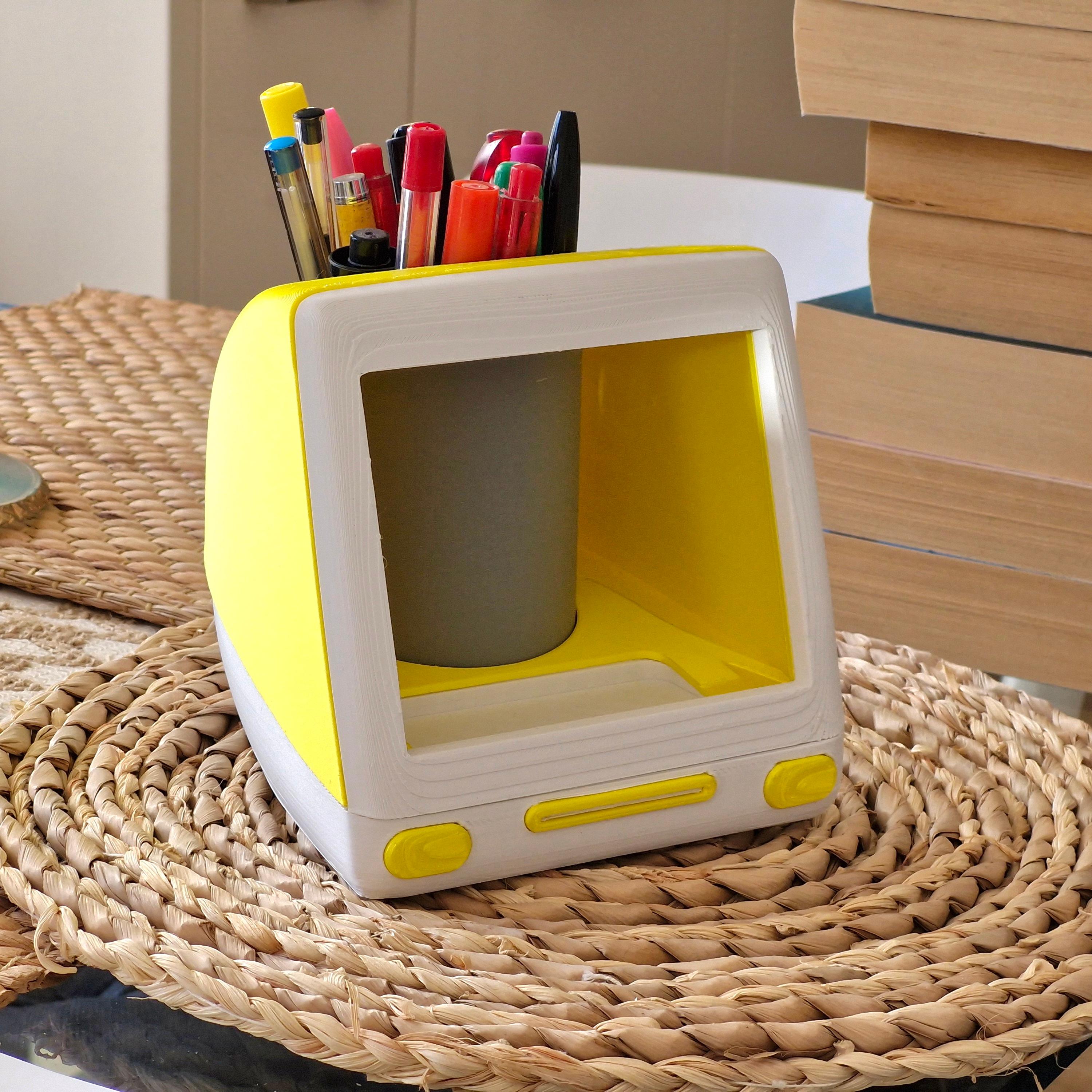 iMac G3 Style Stationery Pot - FREE THIS WEEK! 3d model