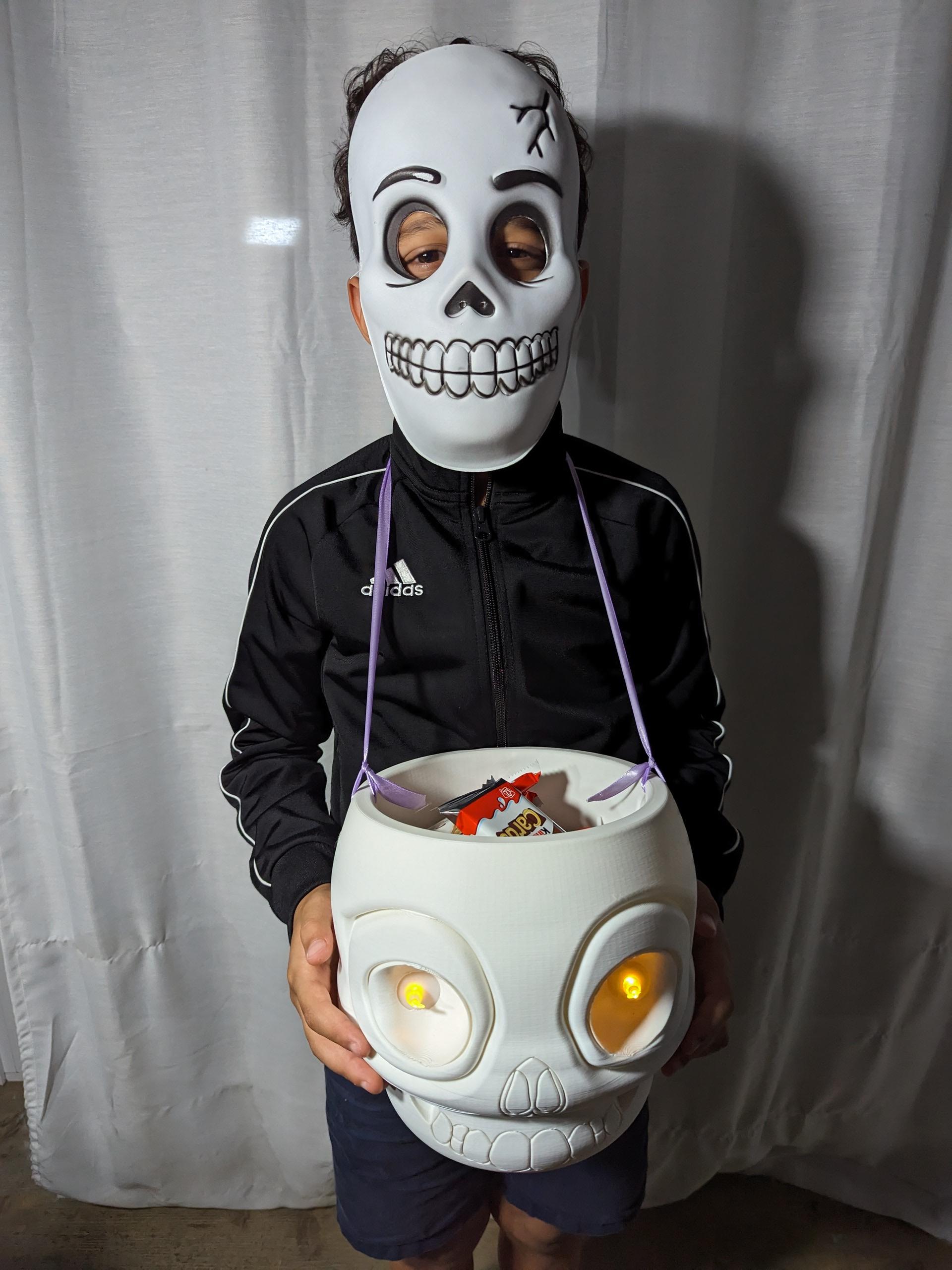 Halloween Candy Skull 3d model