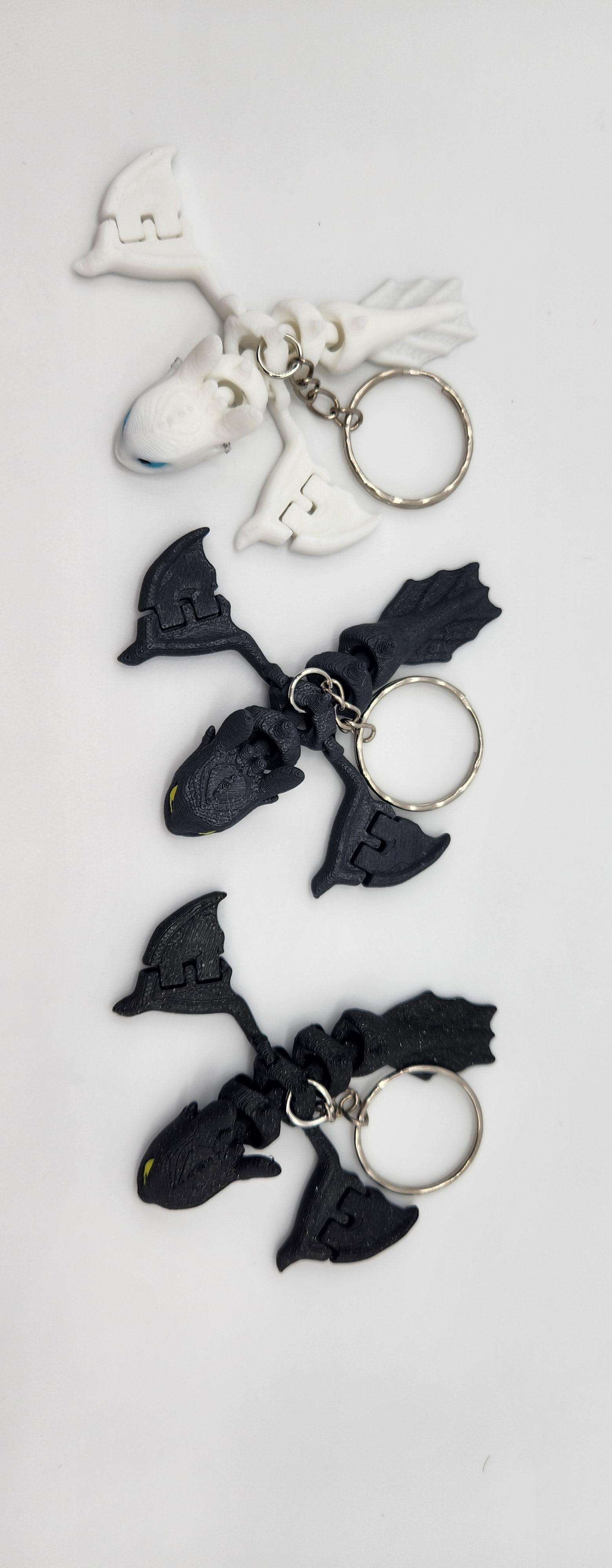 BABY FLEXI TOOTHLESS KEYCHAIN 3d model