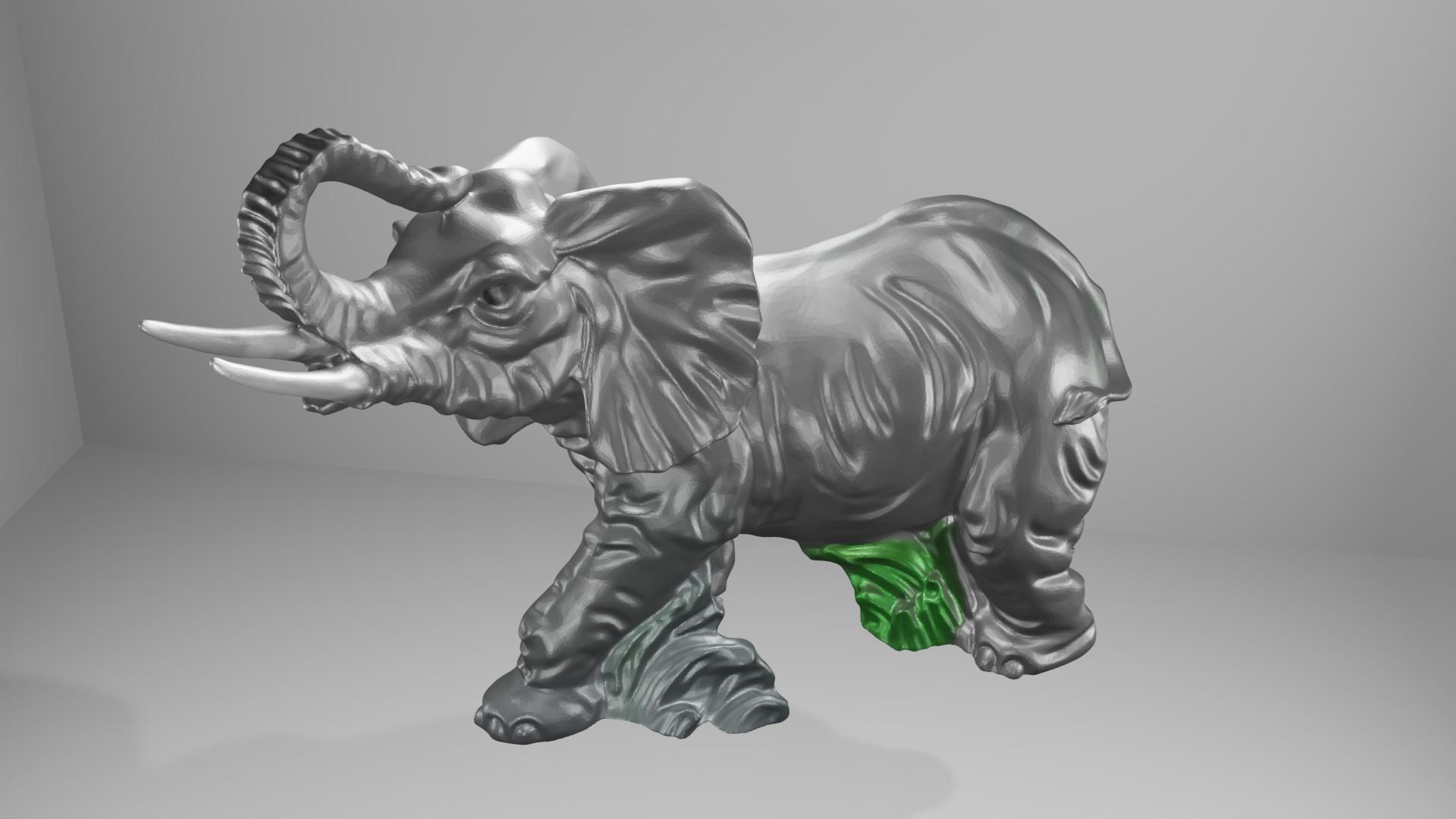 elephant 11 3d model