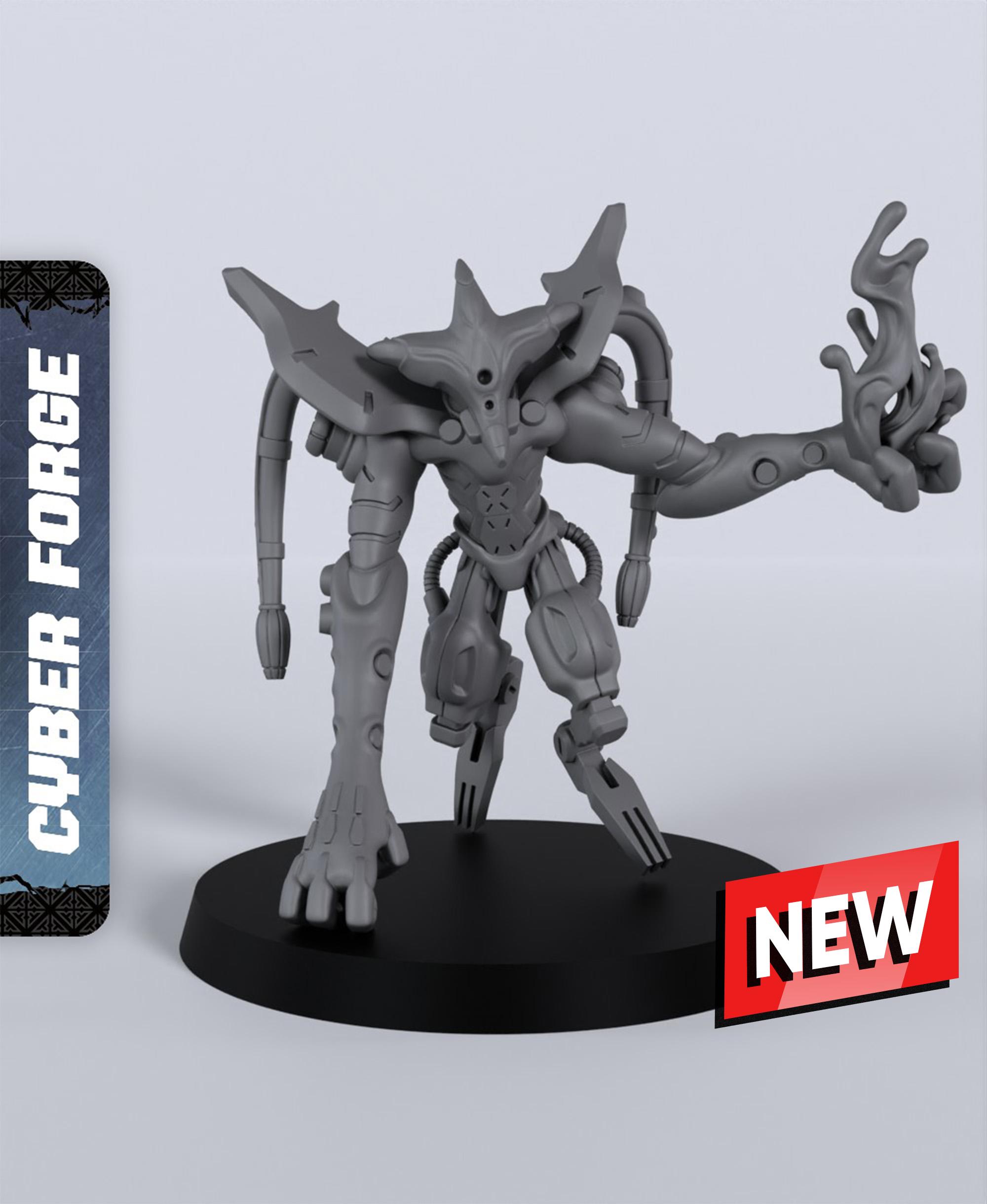 Aaban - With Free Cyberpunk Warhammer - 40k Sci-Fi Gift Ideas for RPG and Wargamers 3d model