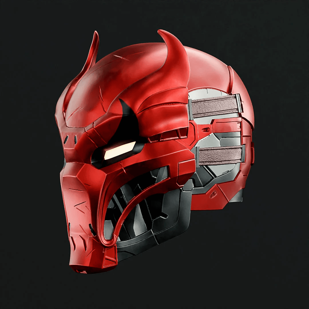 Red Hood Shinobi Mask 3D Print File STL Gotham Knights 3d model