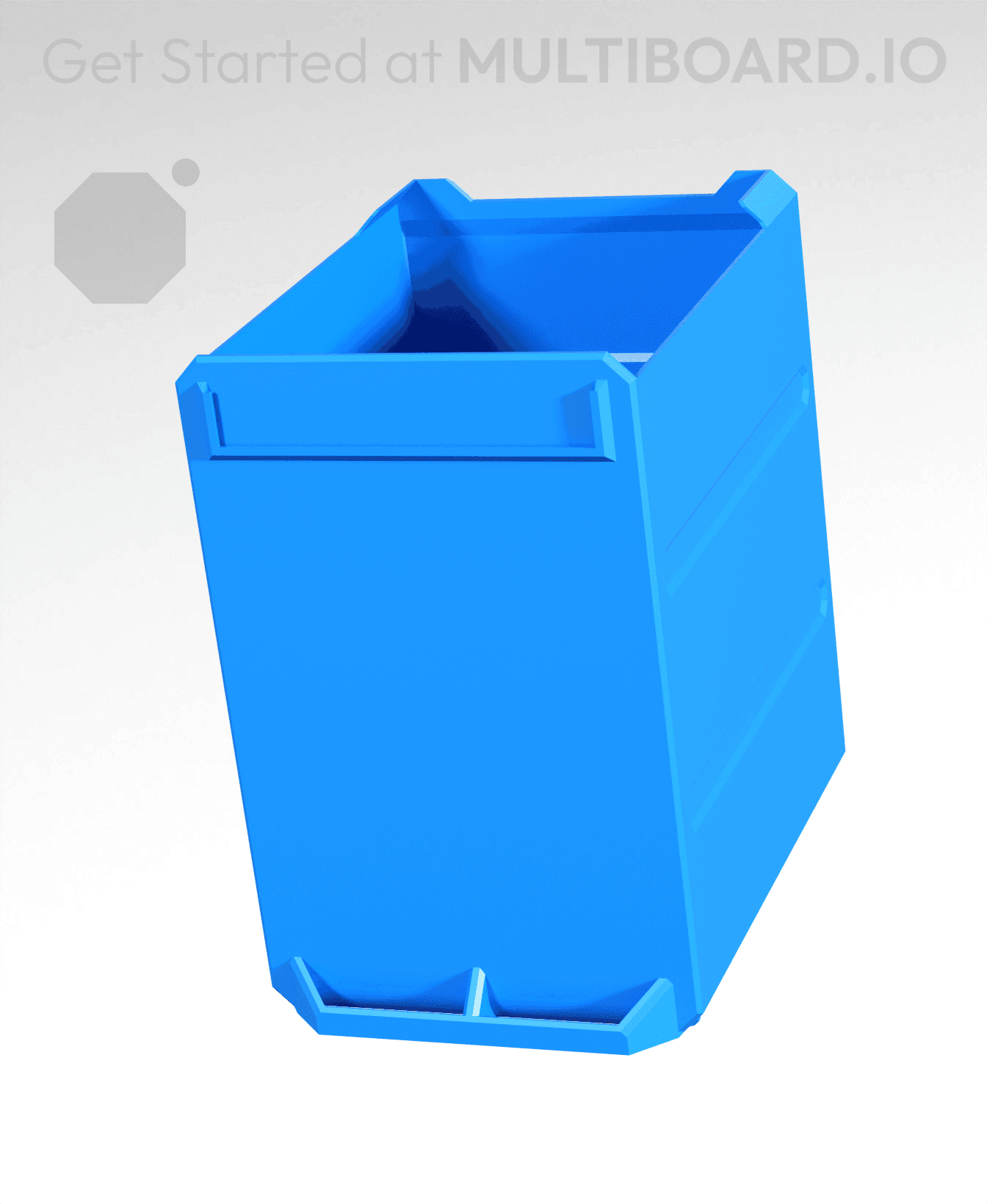 2x3x2.5-Deep - Multibin Simple Drawer 3d model