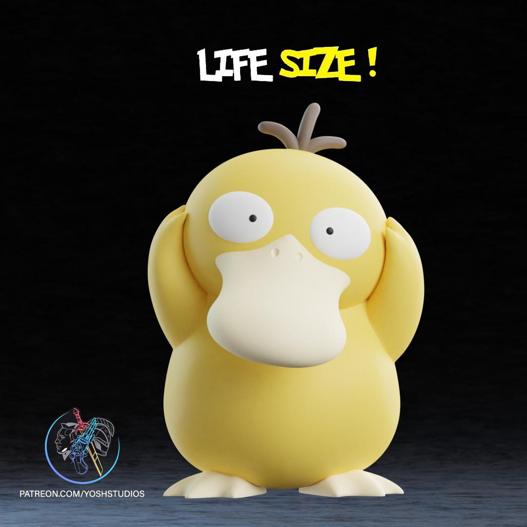 Life Sized PsyDuck 3D Printer File STL 3d model