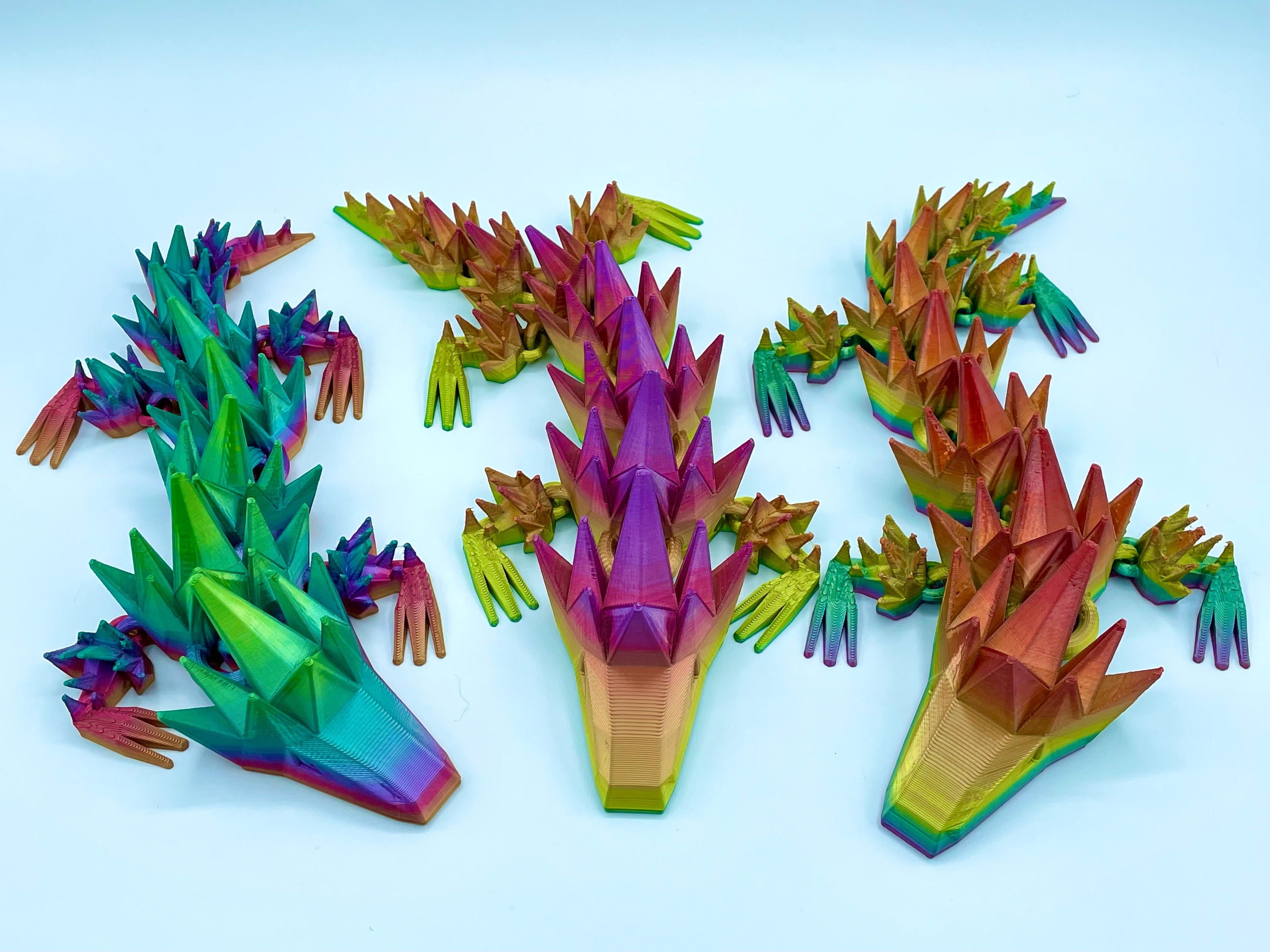 Articulating Spiky Lizard 3d model