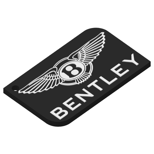 Keychain: Bentley I 3d model