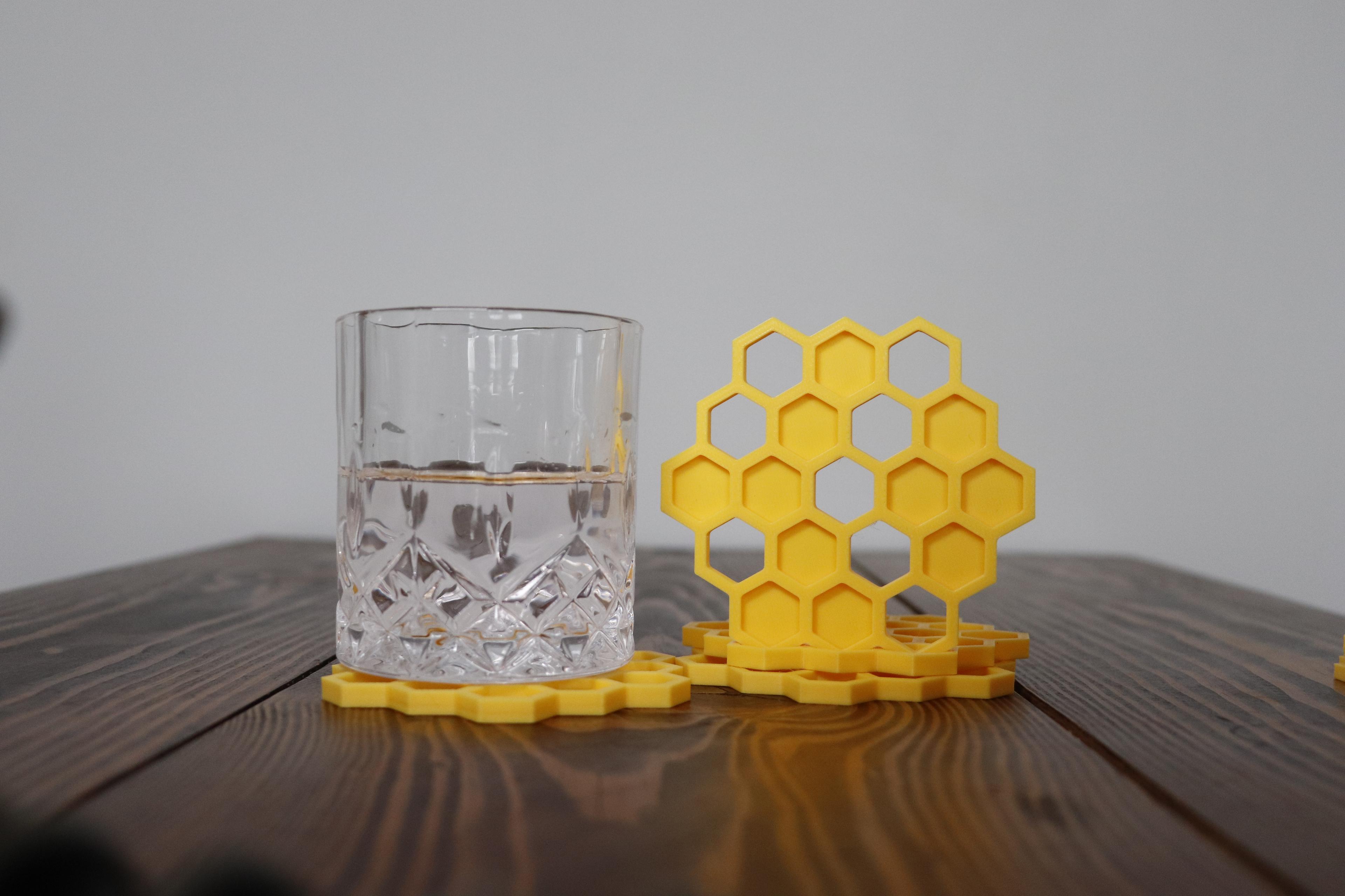 Beehive Coasters 3d model
