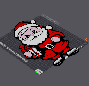 Christmas Pack: Santa Claus III 3d model