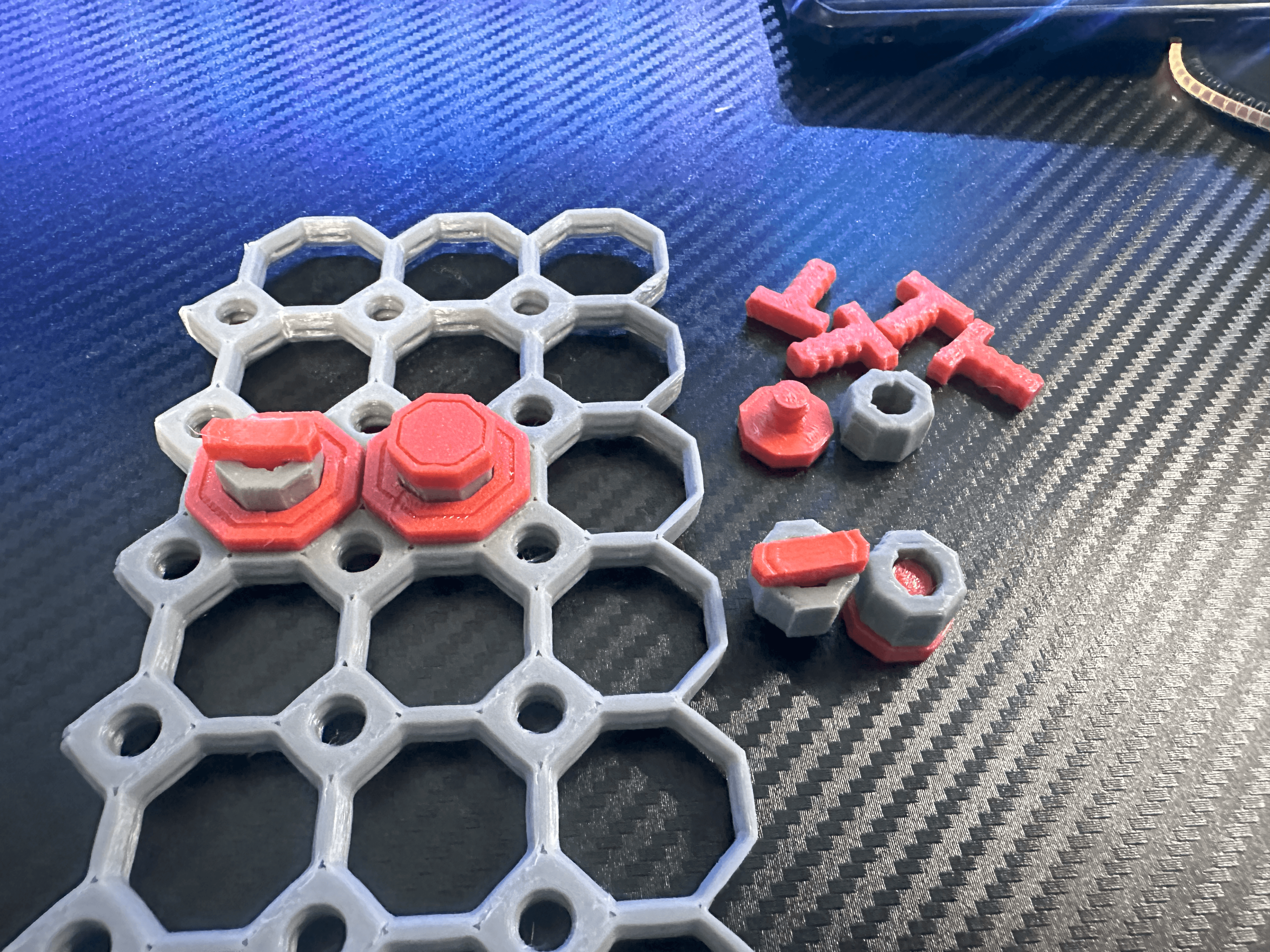 Push Fit Nuts for Multiboard 3d model