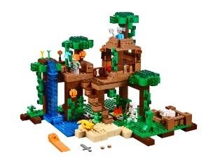 Minecraft Jungle Treehouse 3d model