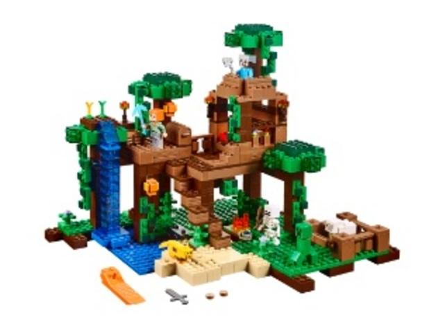 Minecraft Jungle Treehouse 3d model