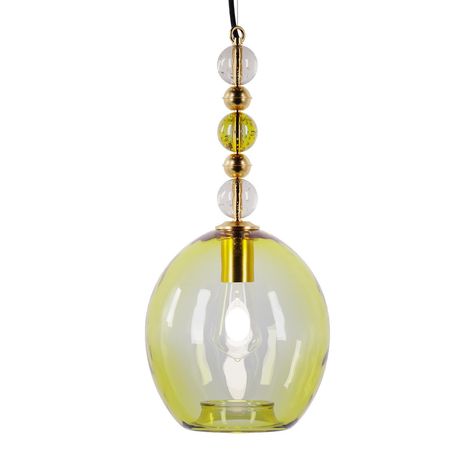 Colorglass Balls lamp, SKU. 25434 by Pikartlights 3d model