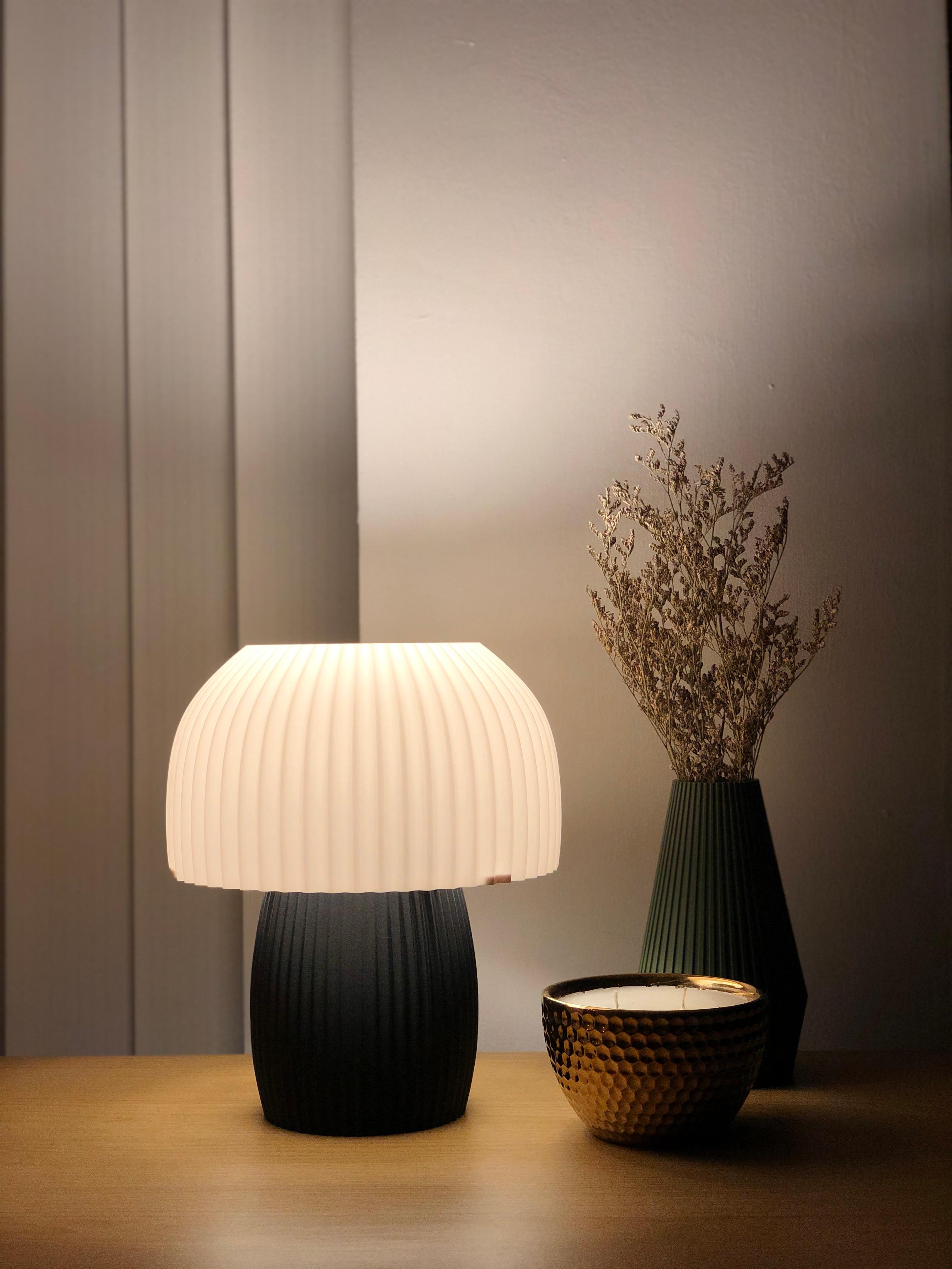 Modern Mushroom Lamp  3d model