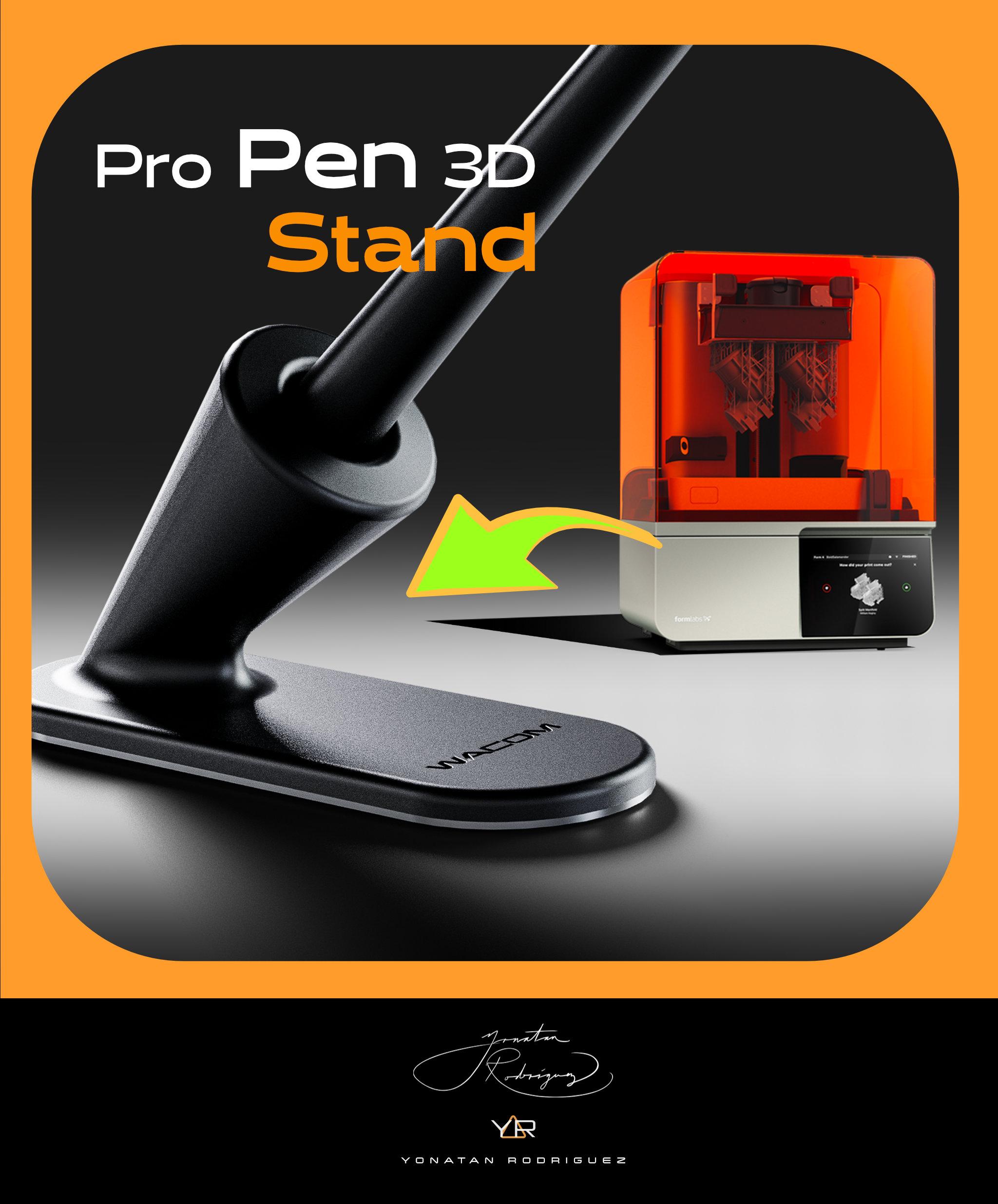 Wacom Pro Pen 3D Stand 3d model