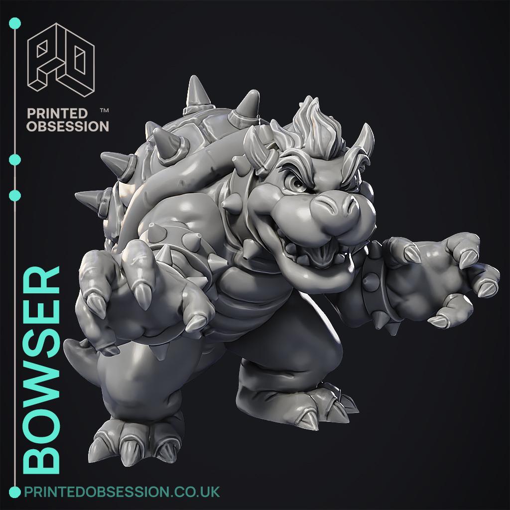 BOWSER - THE SUPER MARIO BROS MOVIE 3D model 3D printable
