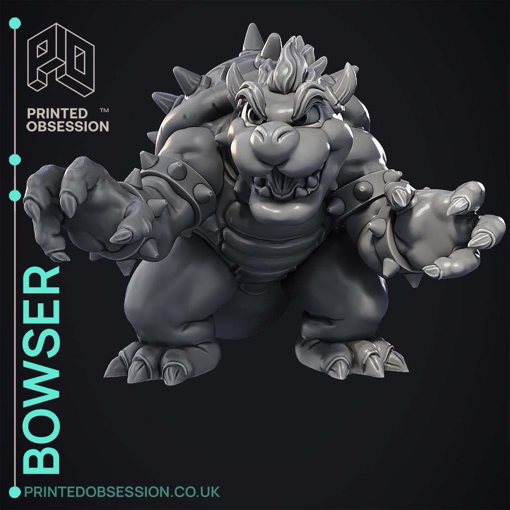 BOWSER - THE SUPER MARIO BROS MOVIE 3D model 3D printable