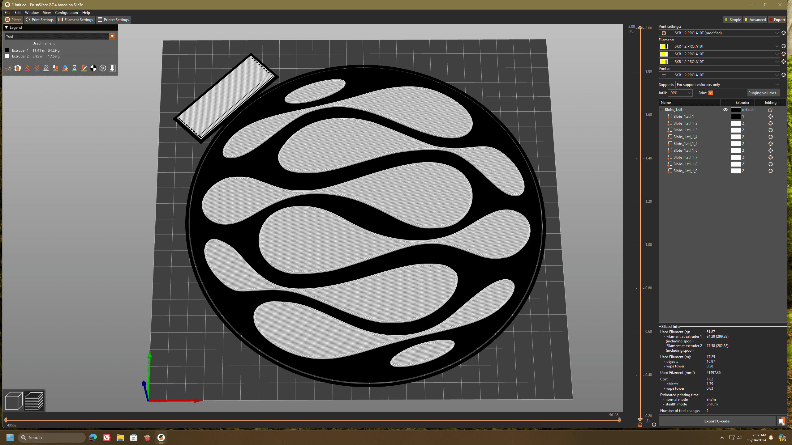 The Blobs 3d model