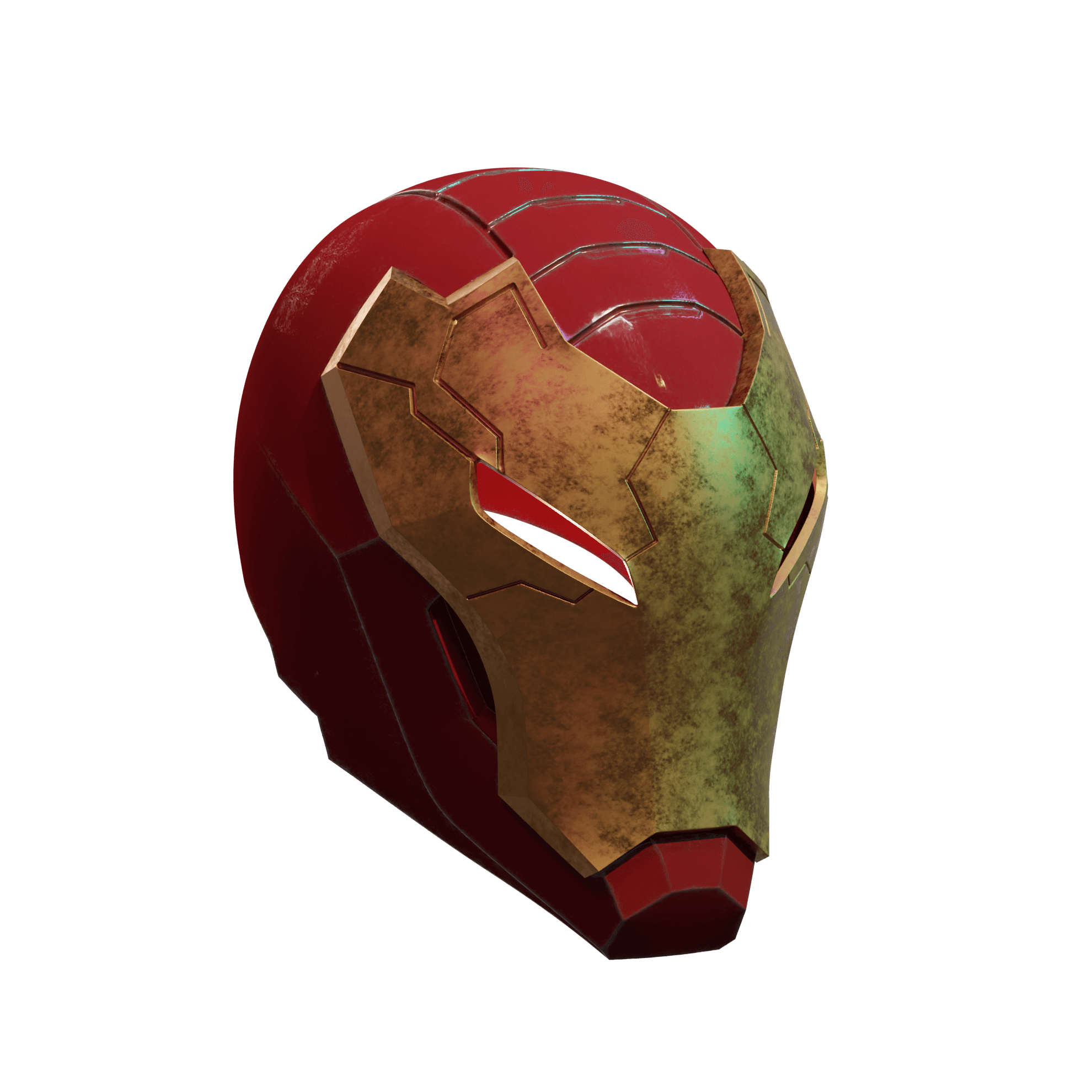 Marvel Rivals Iron Man Helmet 3d model