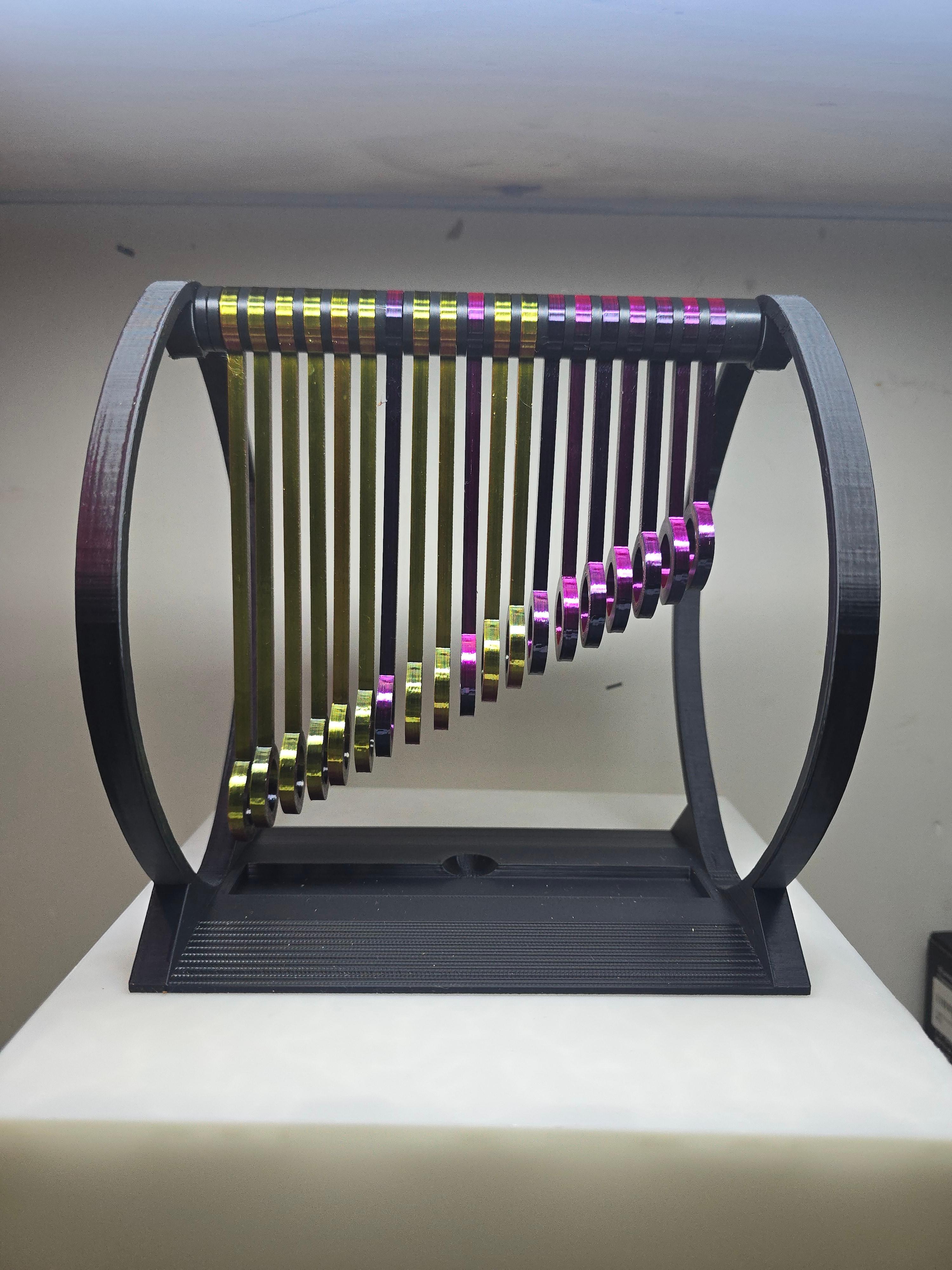 Pendulum Wave Toy - Very 😎  - 3d model