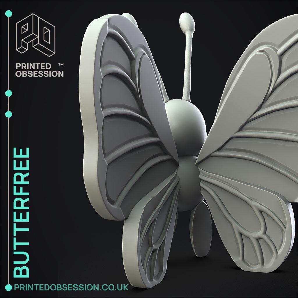 Butterfree  3d model
