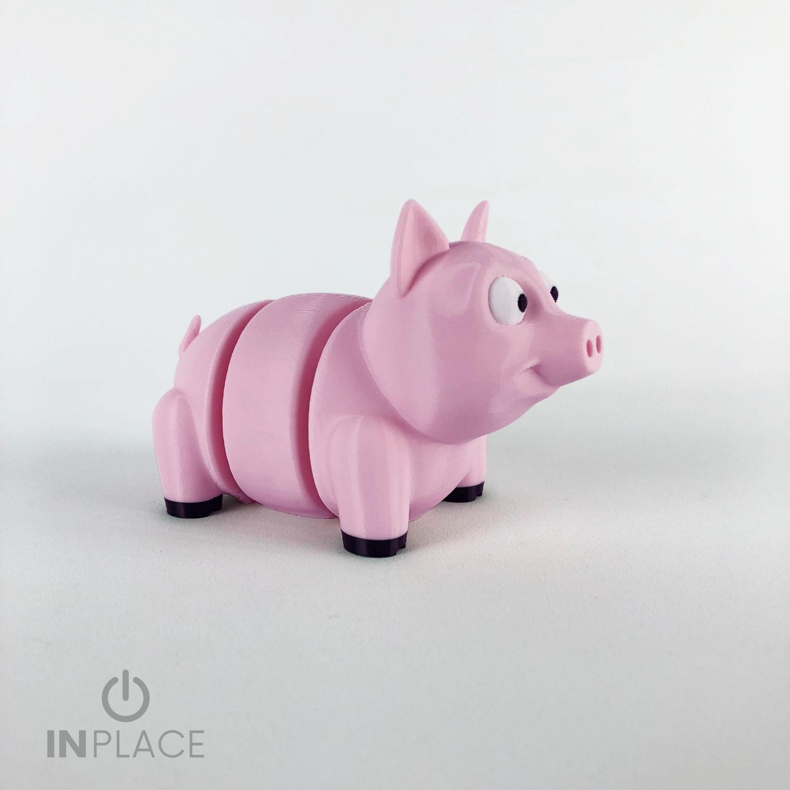 Baby Pig articulated 3d model