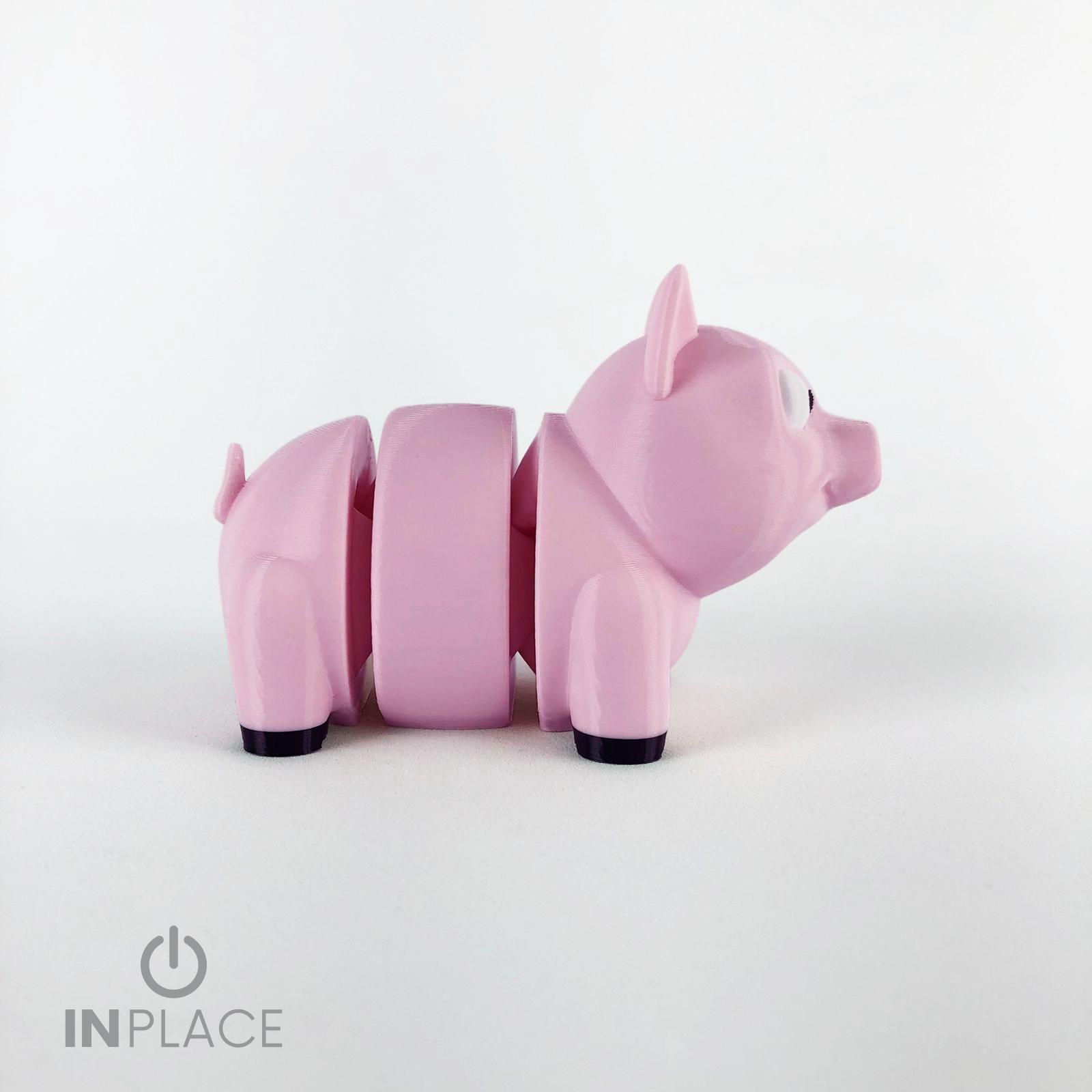 Baby Pig articulated 3d model
