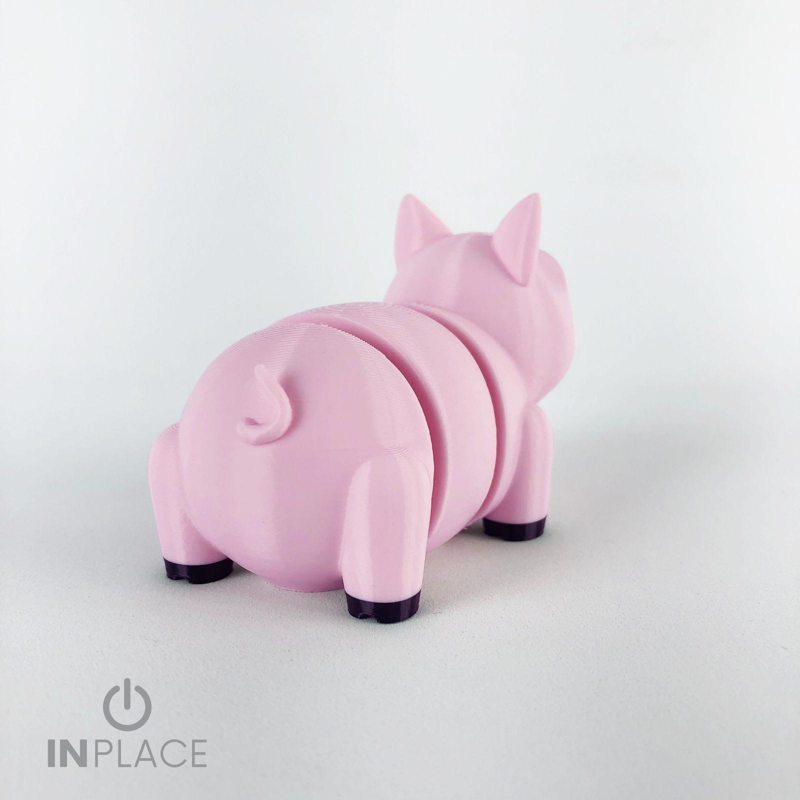 Baby Pig articulated 3d model