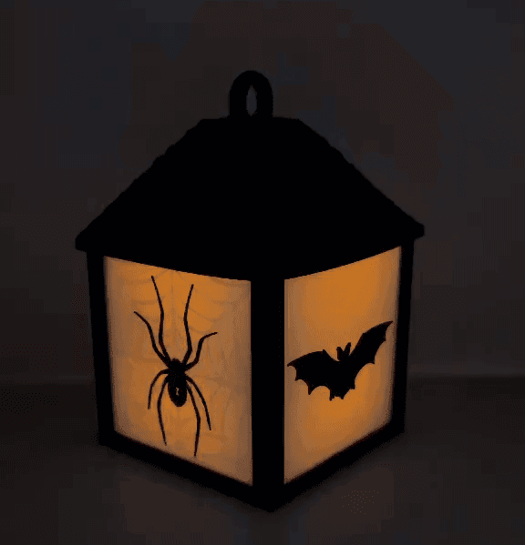 Spooky Lantern 3d model