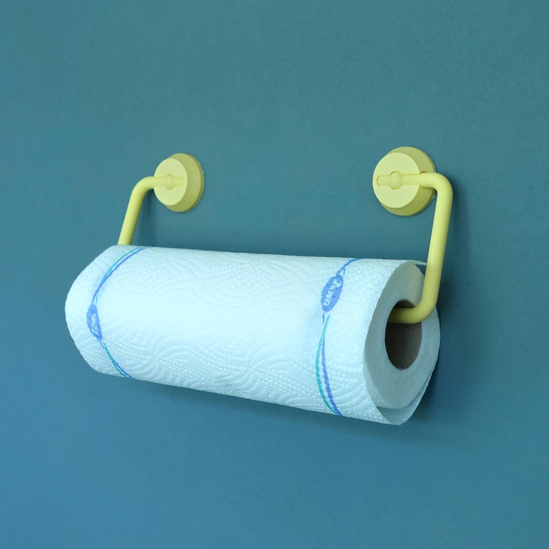 Free 3D file Command Strip Pivoting Paper Towel Holder 🍽️・3D printable  model to download・Cults