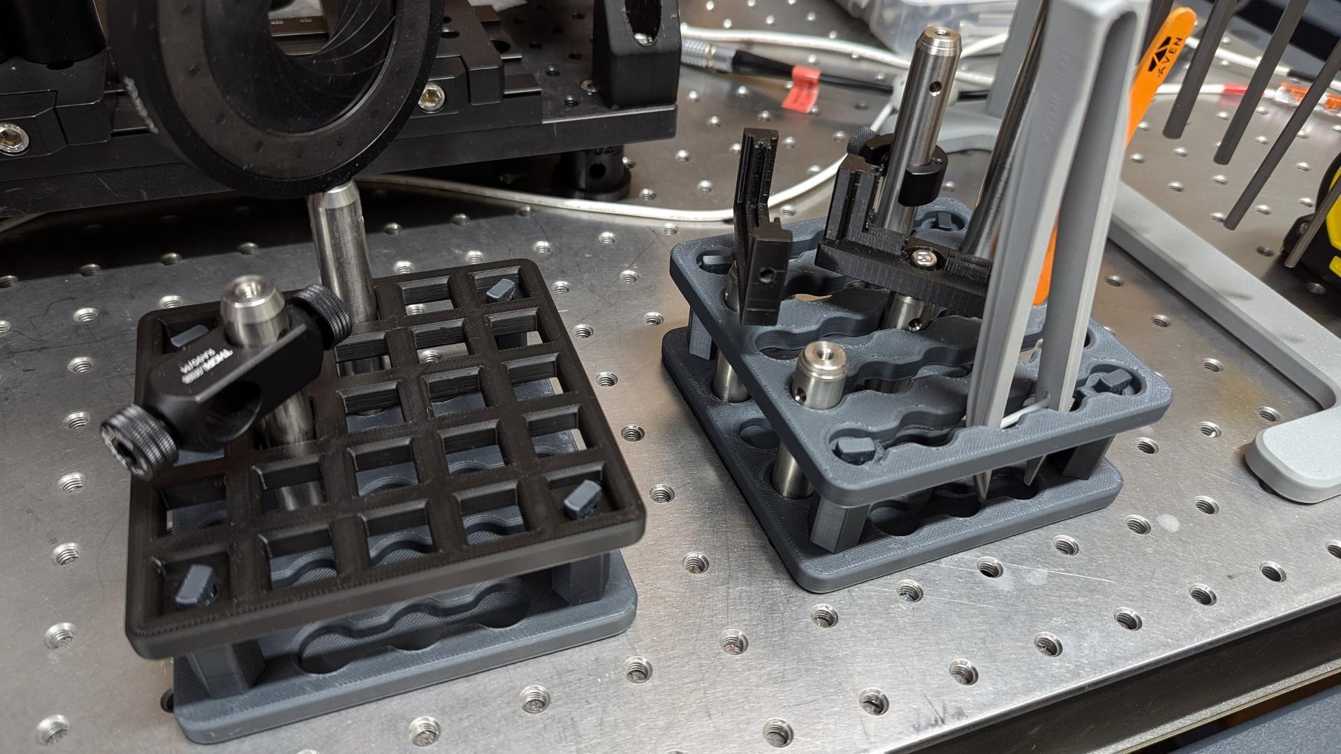 Thorlabs Optical Post Rack 3d model