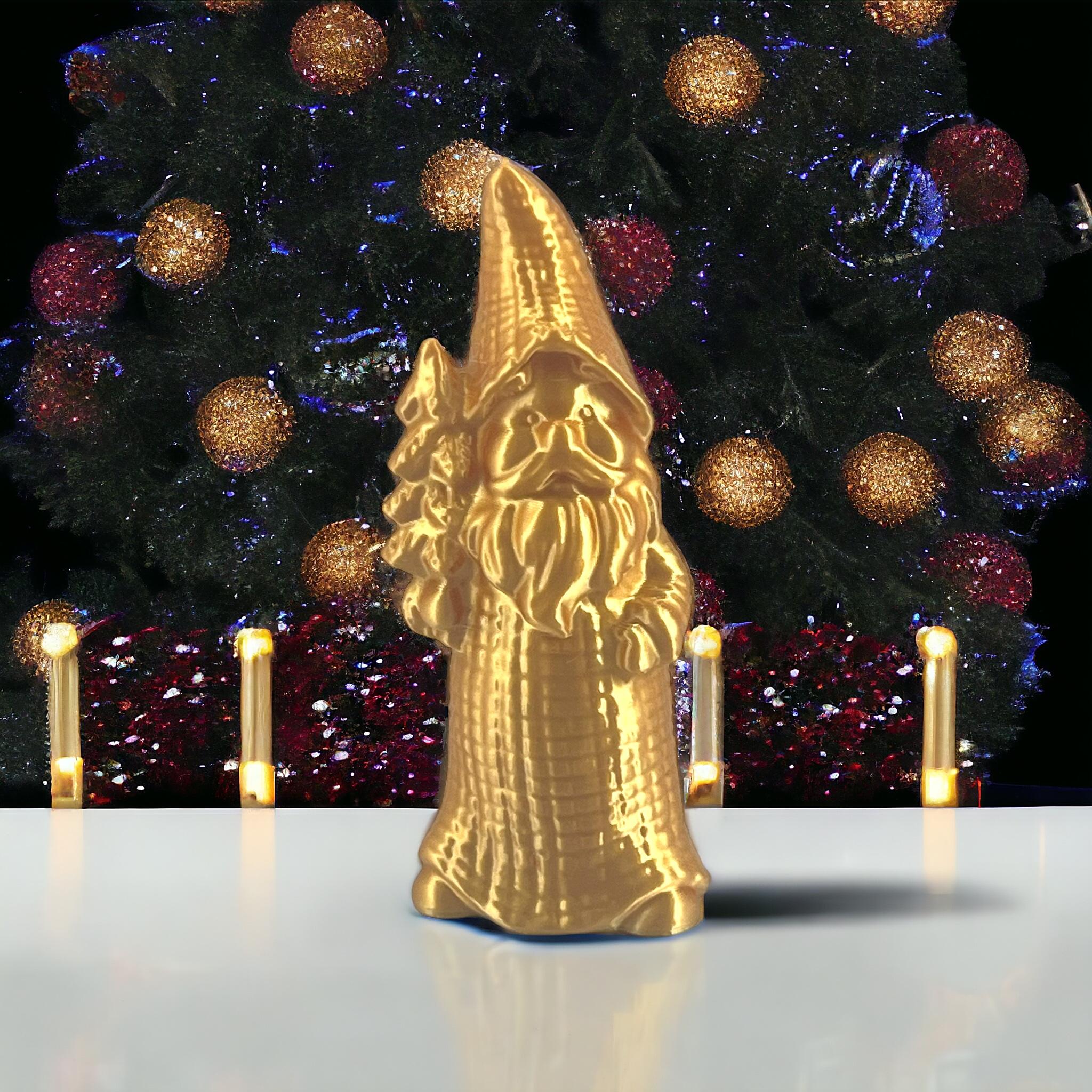 Santa on dress 3d model