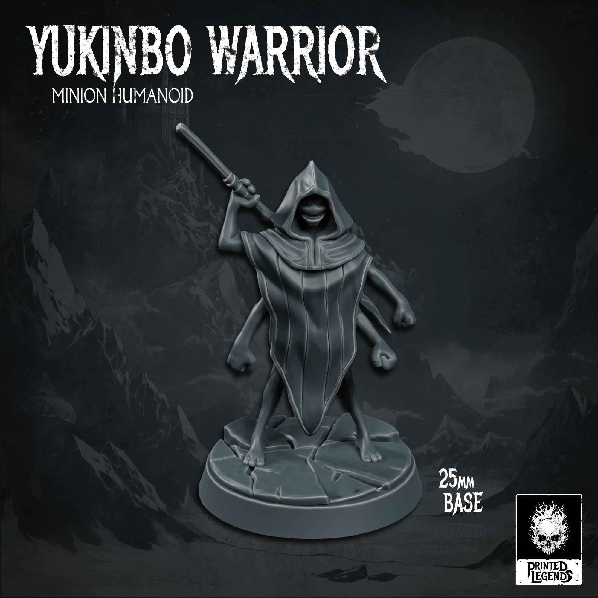 Yukinbo Warrior 02 (25mm Base) 3d model