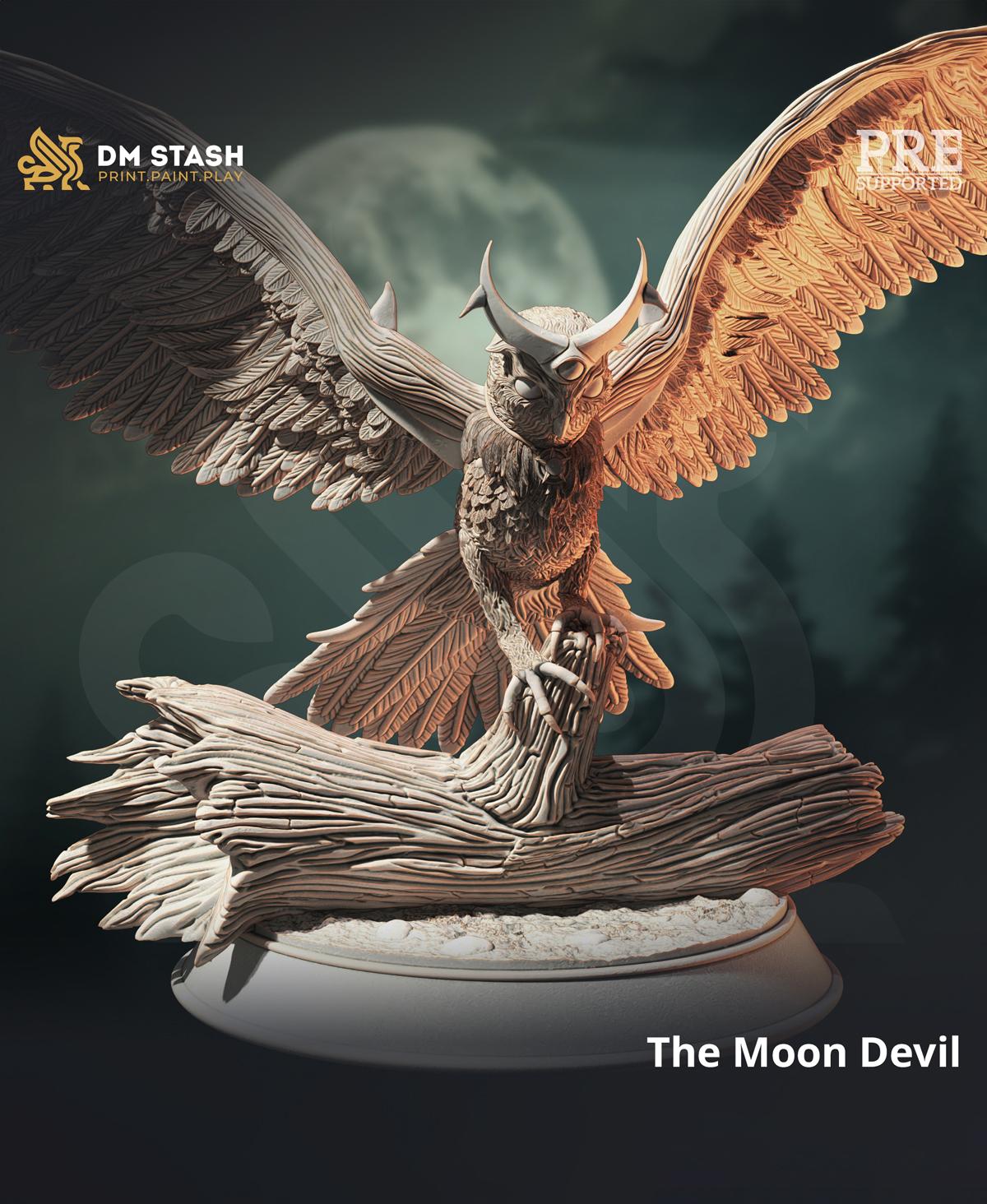 Moon Devil 3d model
