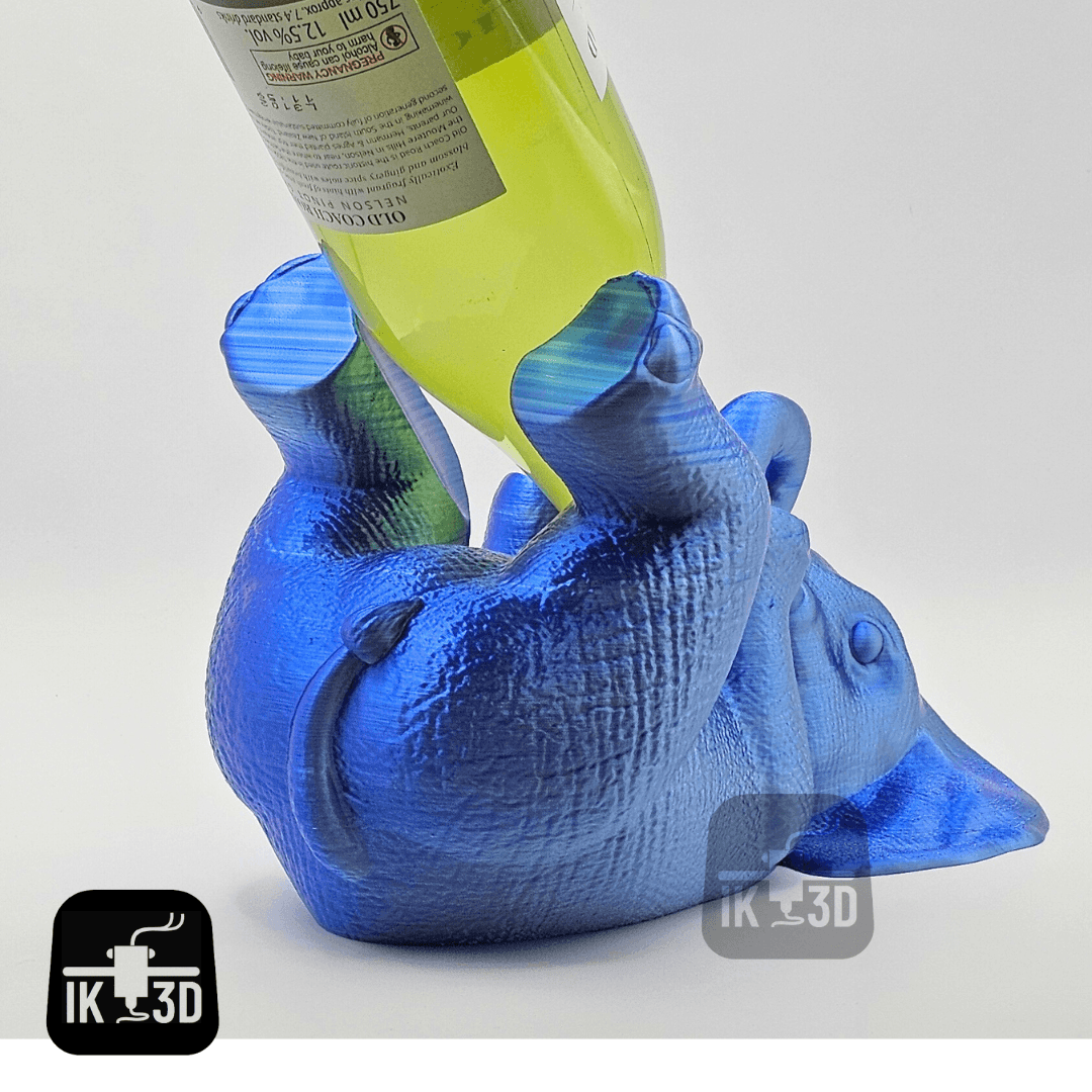 Elephant Bottle Holder / 3MF Included / No Supports 3d model