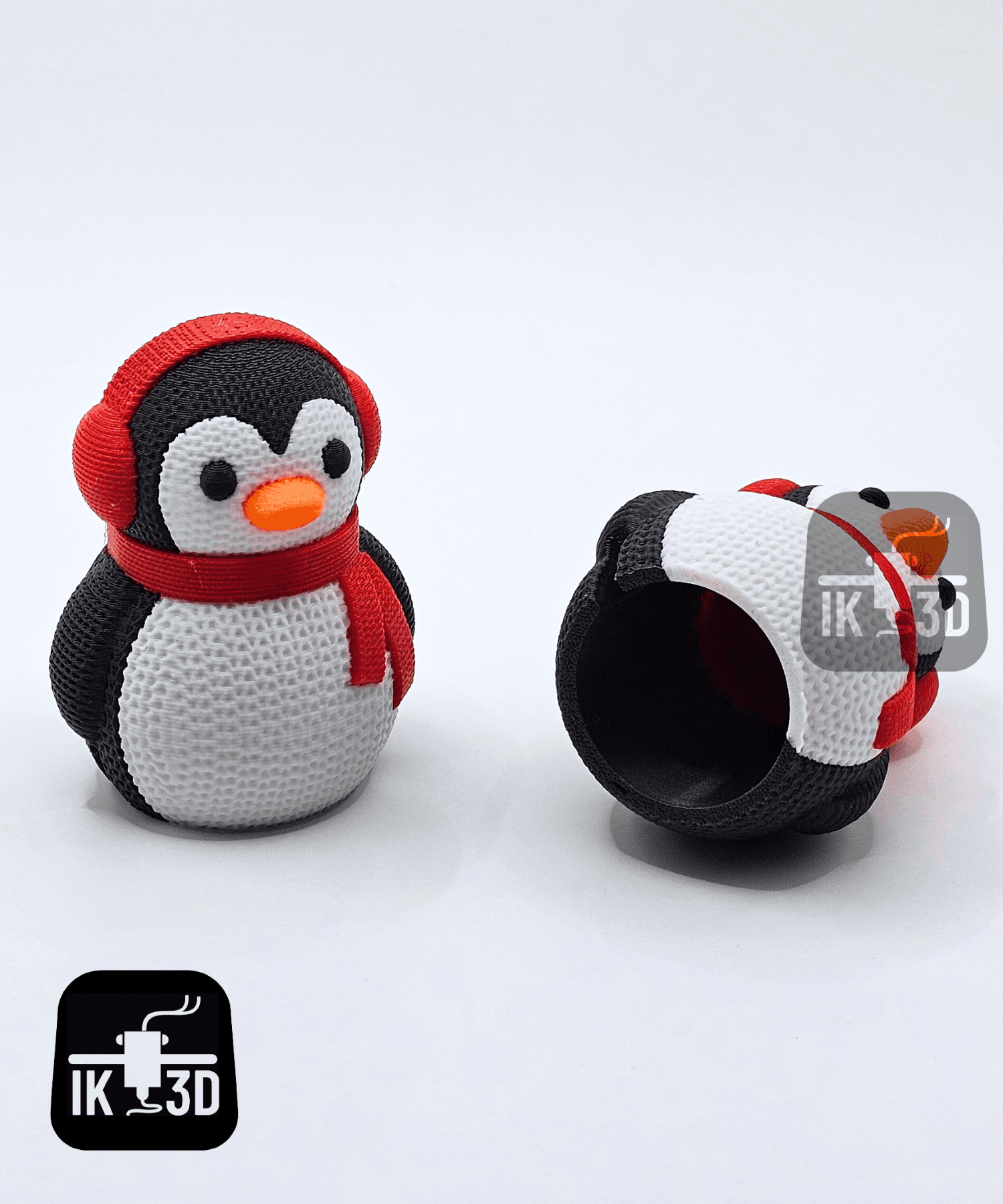 Waddlers - Knitted Penguin / 3MF Included / No Supports 3d model