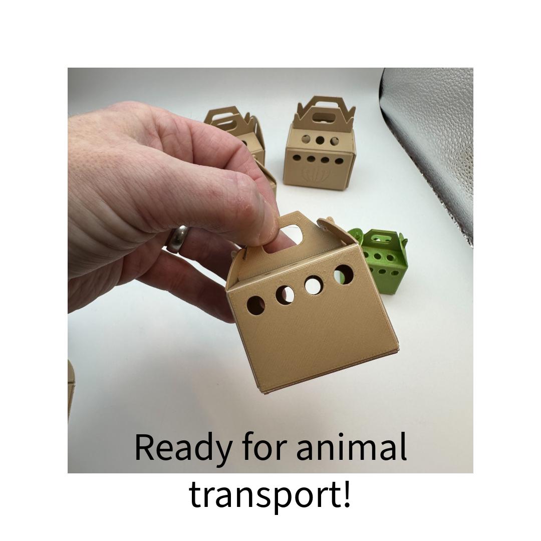 M3D - Fantastic Animal Transport Container 3d model