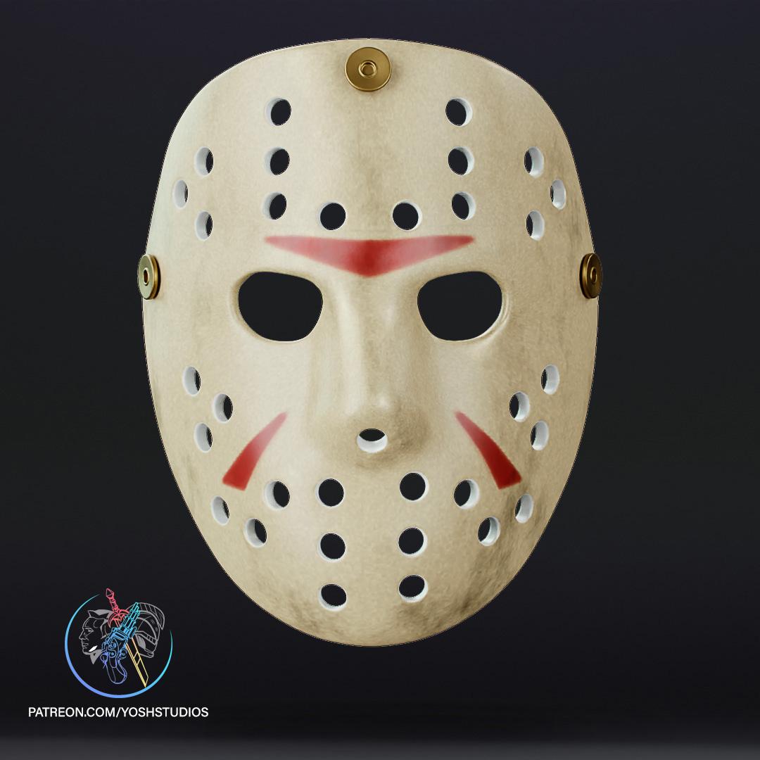 Jason Hockey Mask 3D Printer File STL 3d model