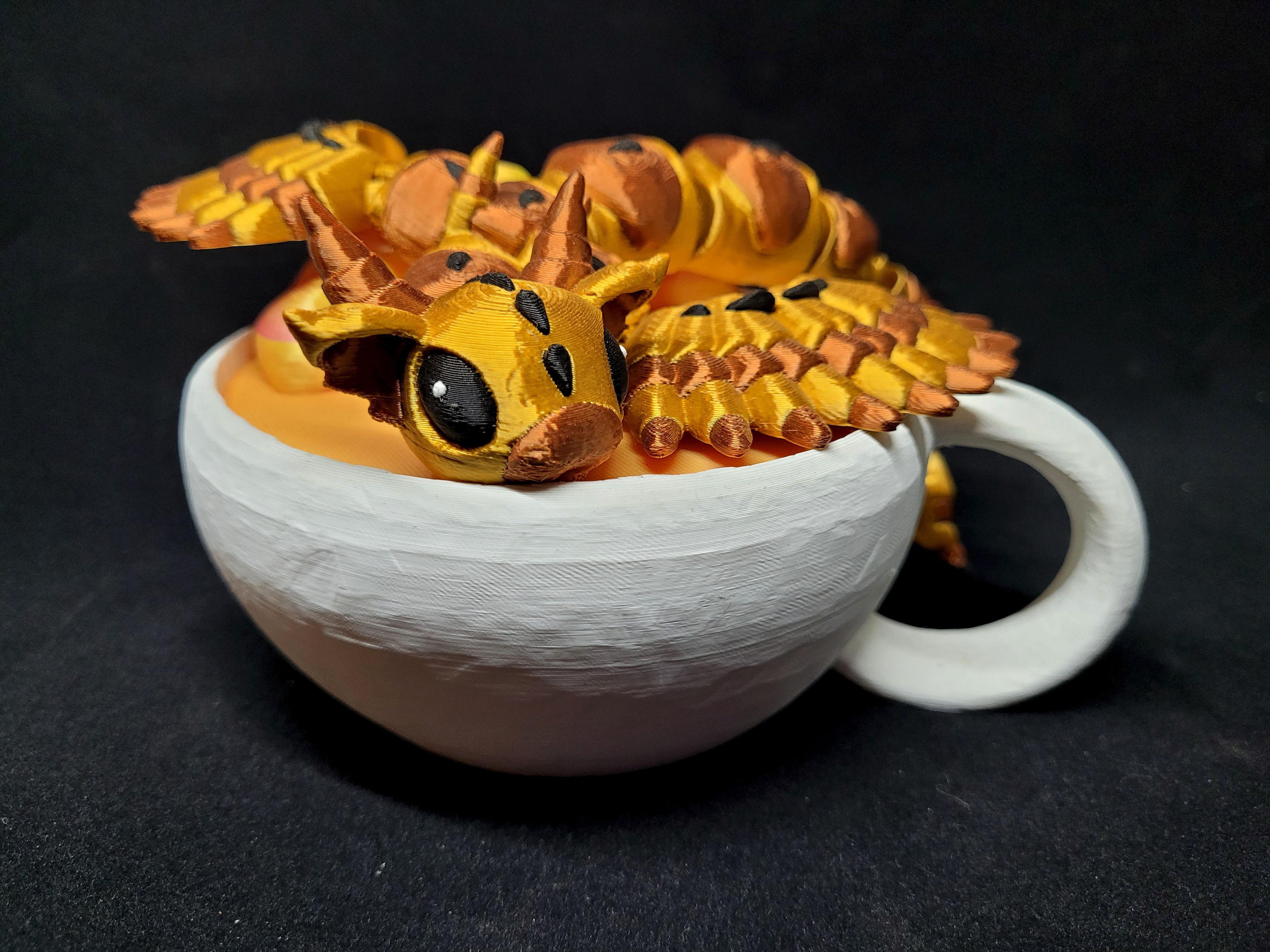 Charm and Chocolate the Croissant Dragons *Commercial Version* 3d model