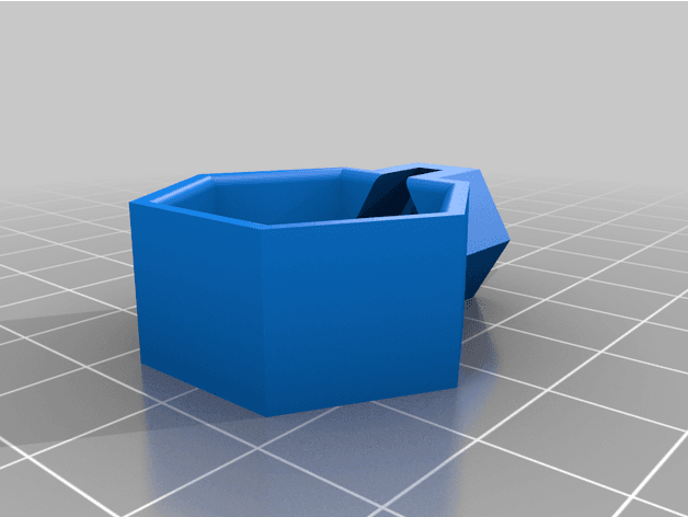 Deburring Tool - HSW holder (honeycomb storage wall) [Simple & Quick)] 3d model