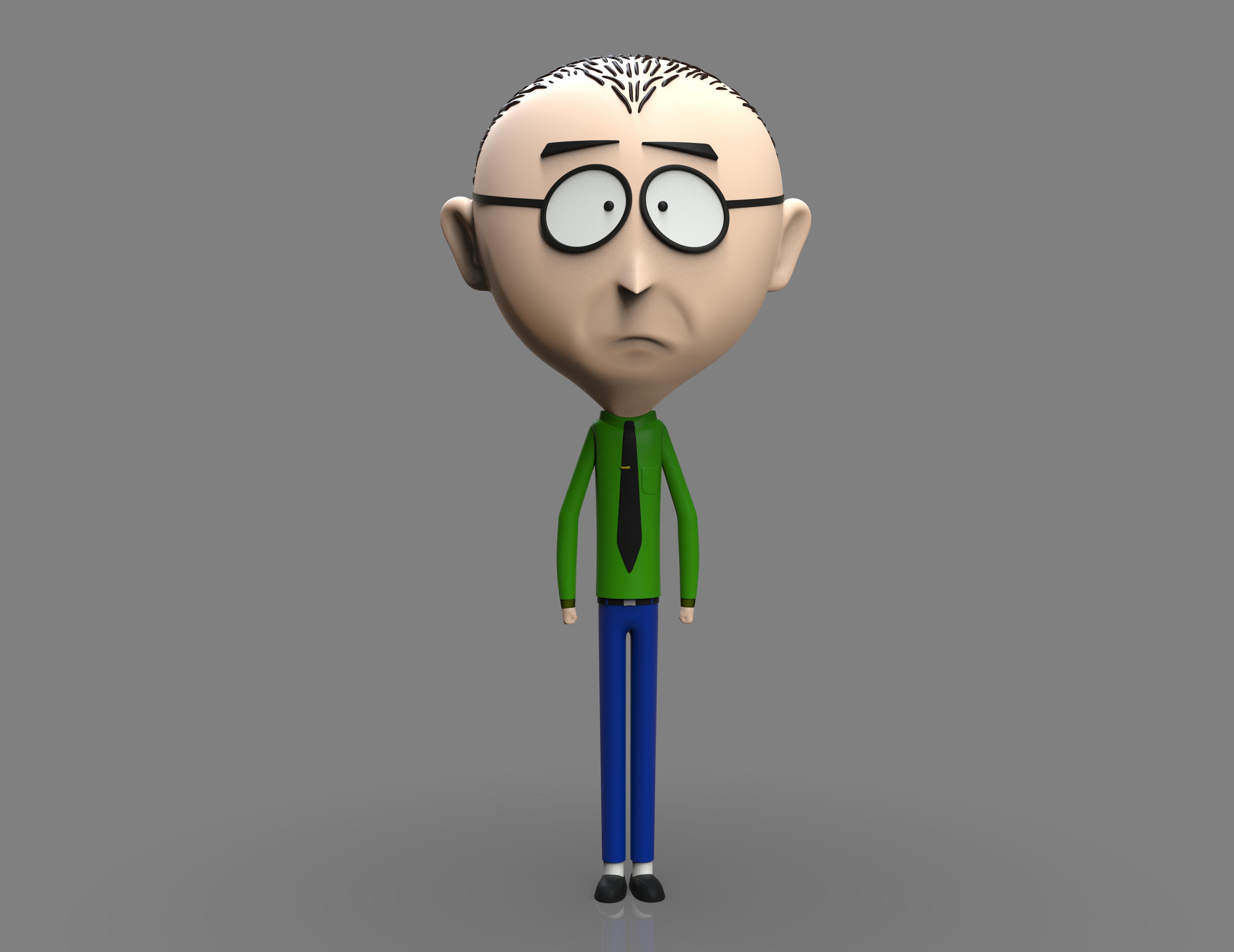 Flexi South Park Mr Mackey  3d model