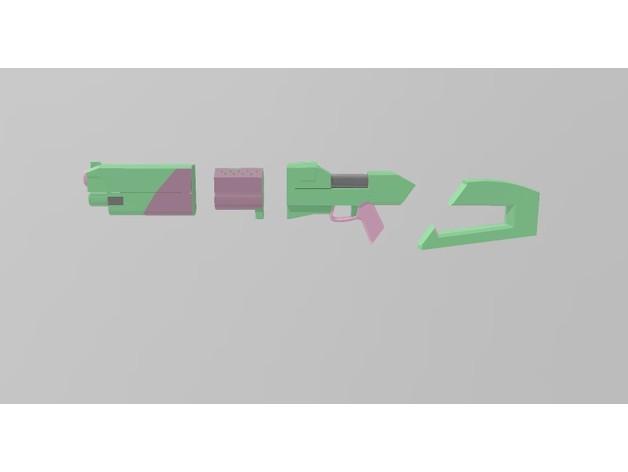  Rebecca's Shotgun From Cyberpunk Edgerunners 3d model