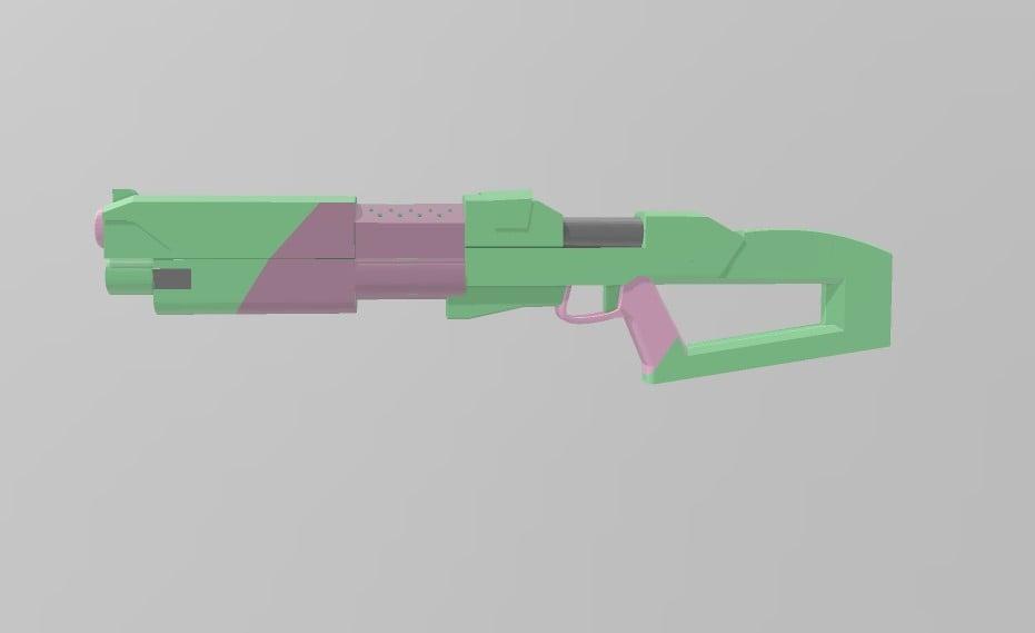  Rebecca's Shotgun From Cyberpunk Edgerunners 3d model